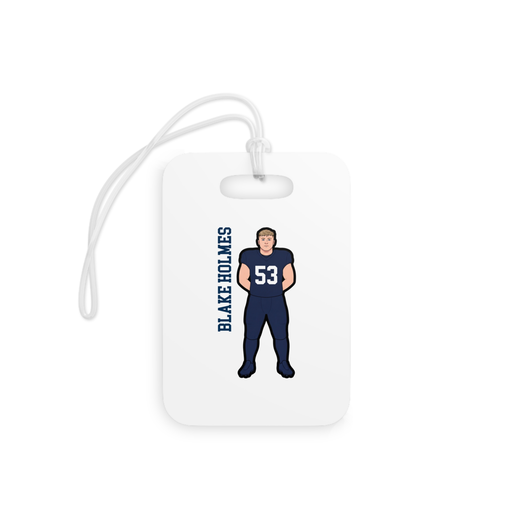 Bag Tag — character_name_vertical in Classic