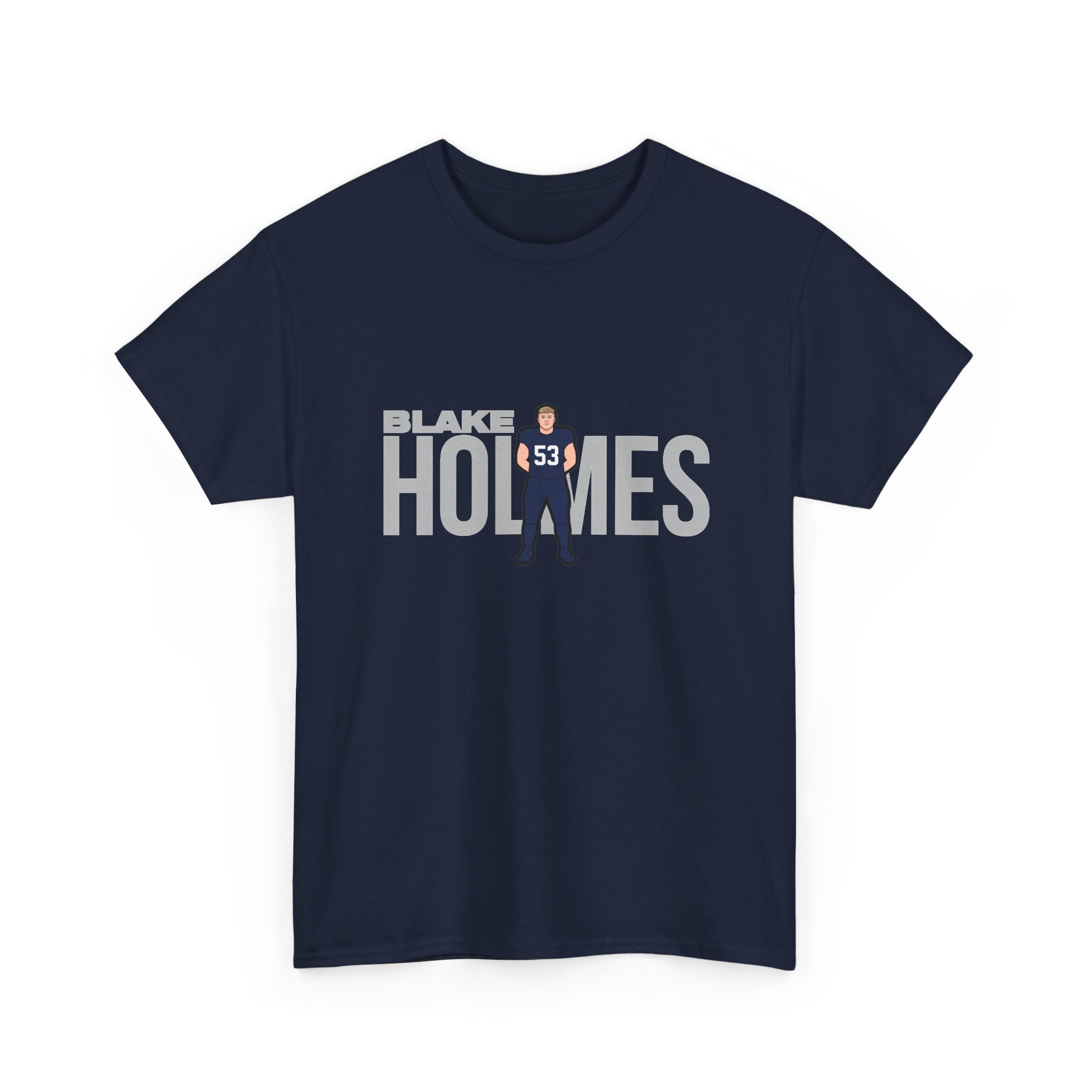 Tee — character_player_name in Navy