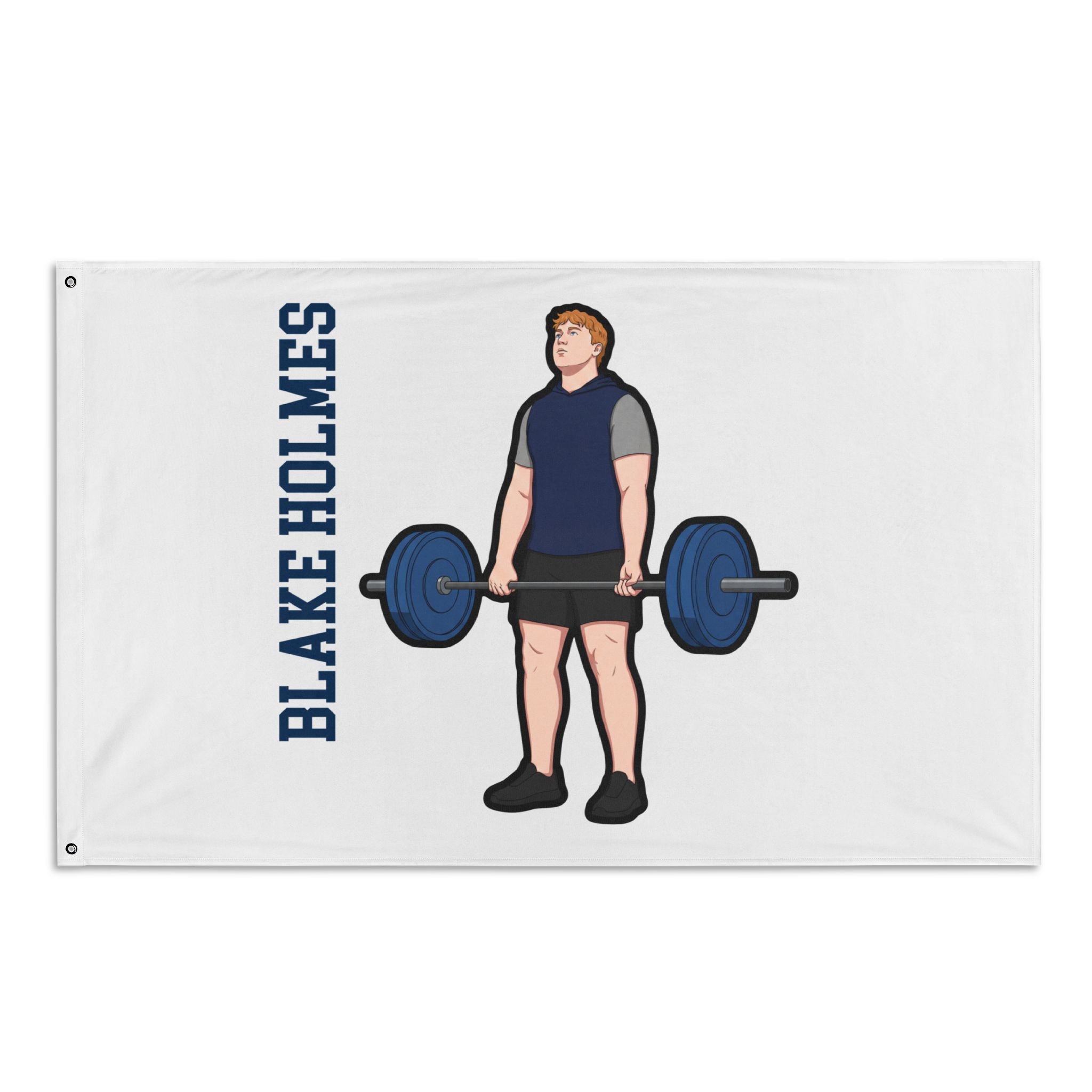 Flag (35 × 56 in) — character_name_vertical in Classic