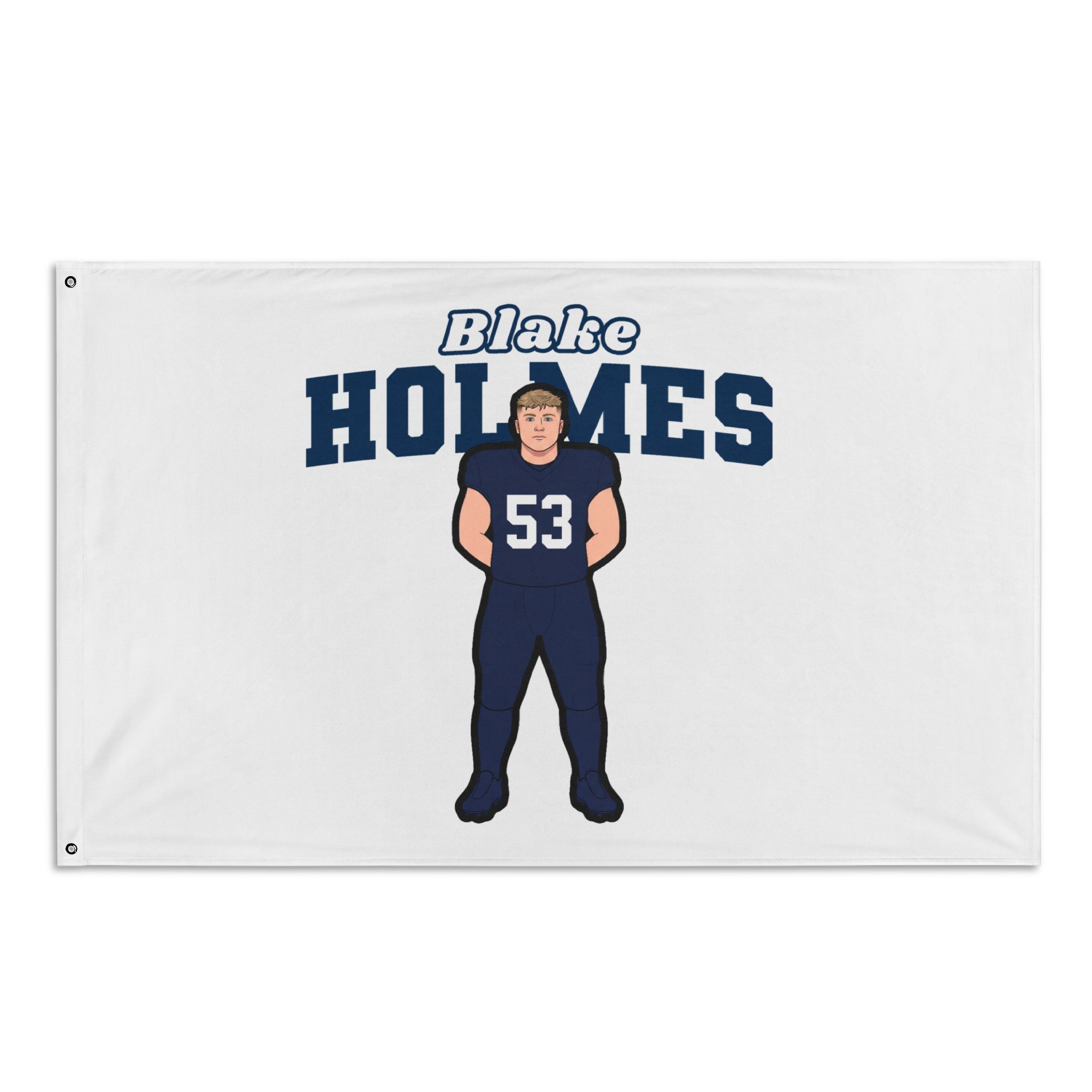 Flag (35 × 56 in) — character_name_arch in Classic