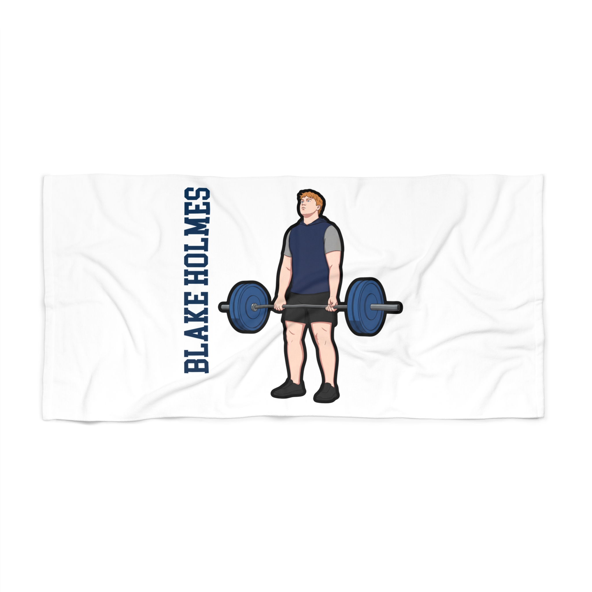 Beach Towel — character_name_vertical in Classic