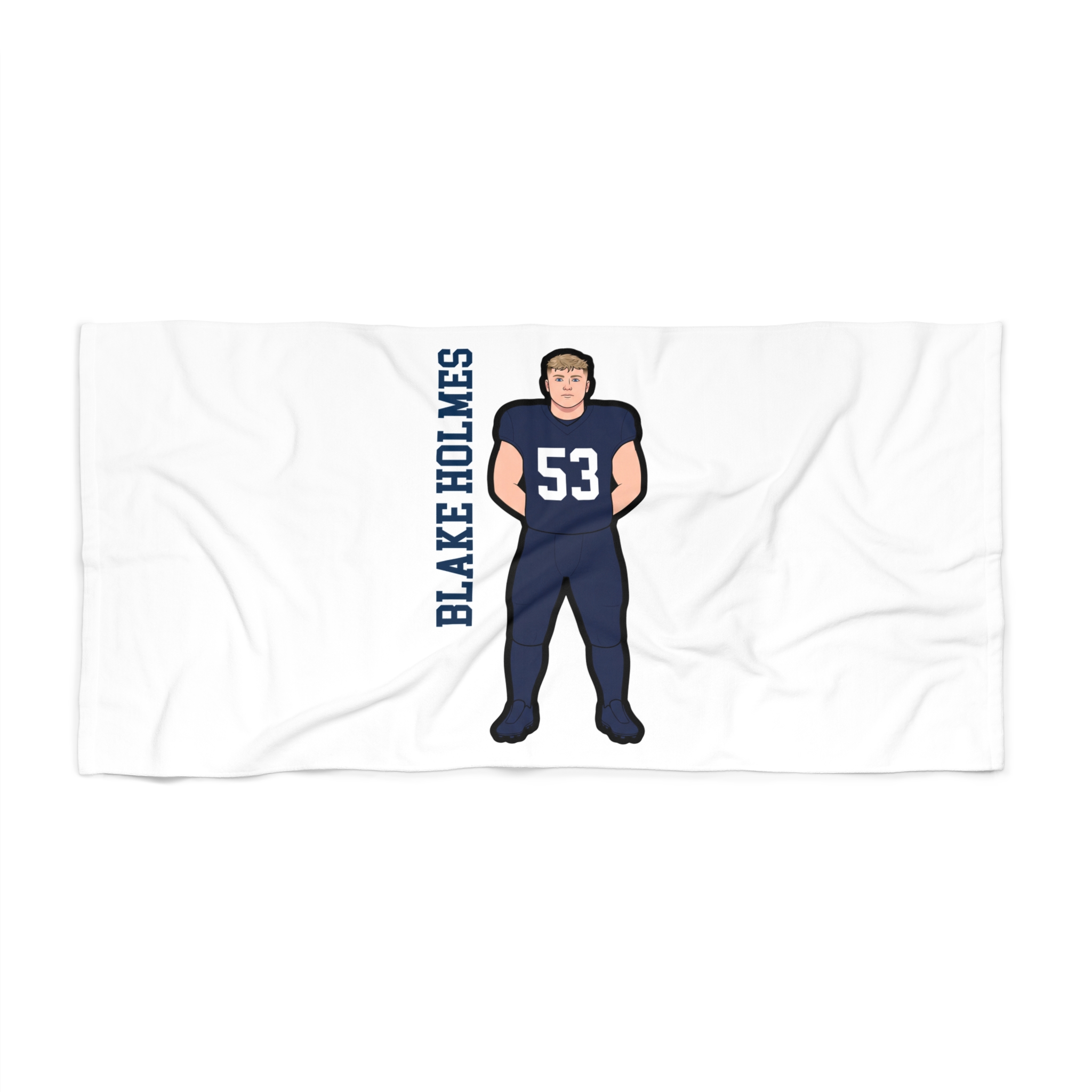 Beach Towel — character_name_vertical in Classic