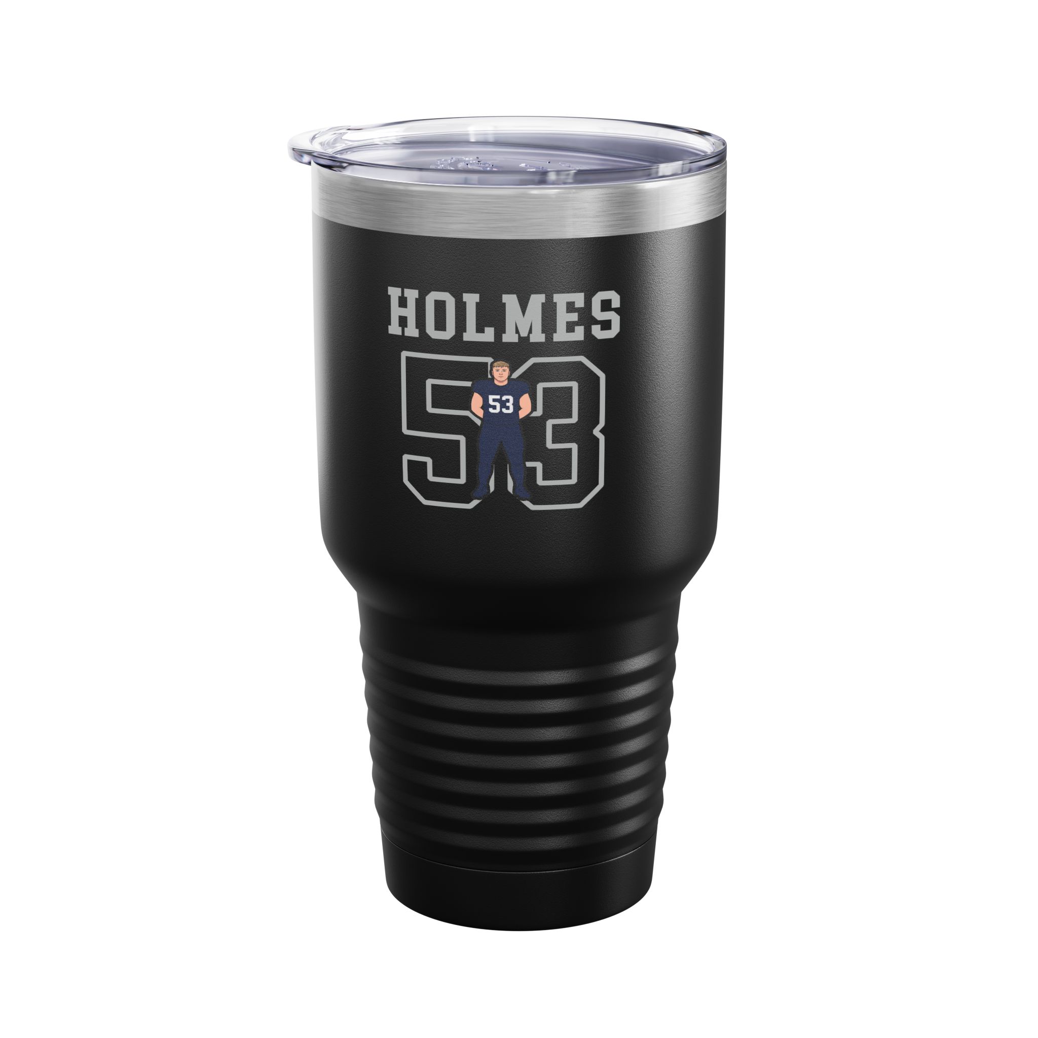 30oz Tumbler — character_shirsey in Black