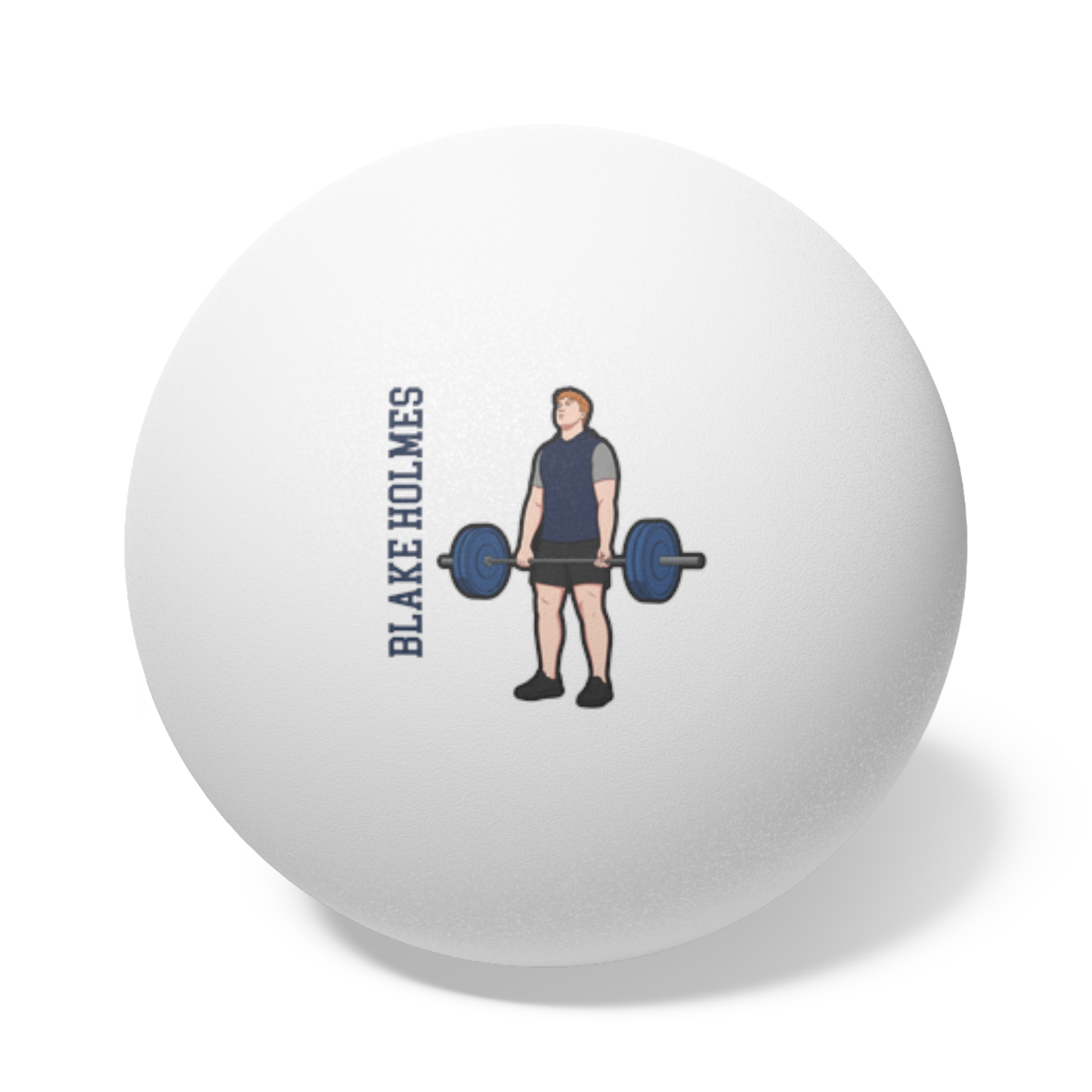 Ping Pong Balls, 6 pcs — character_name_vertical in White