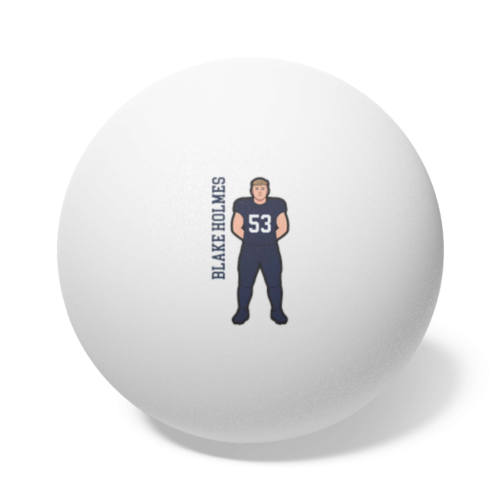 Ping Pong Balls, 6 pcs — character_name_vertical in White