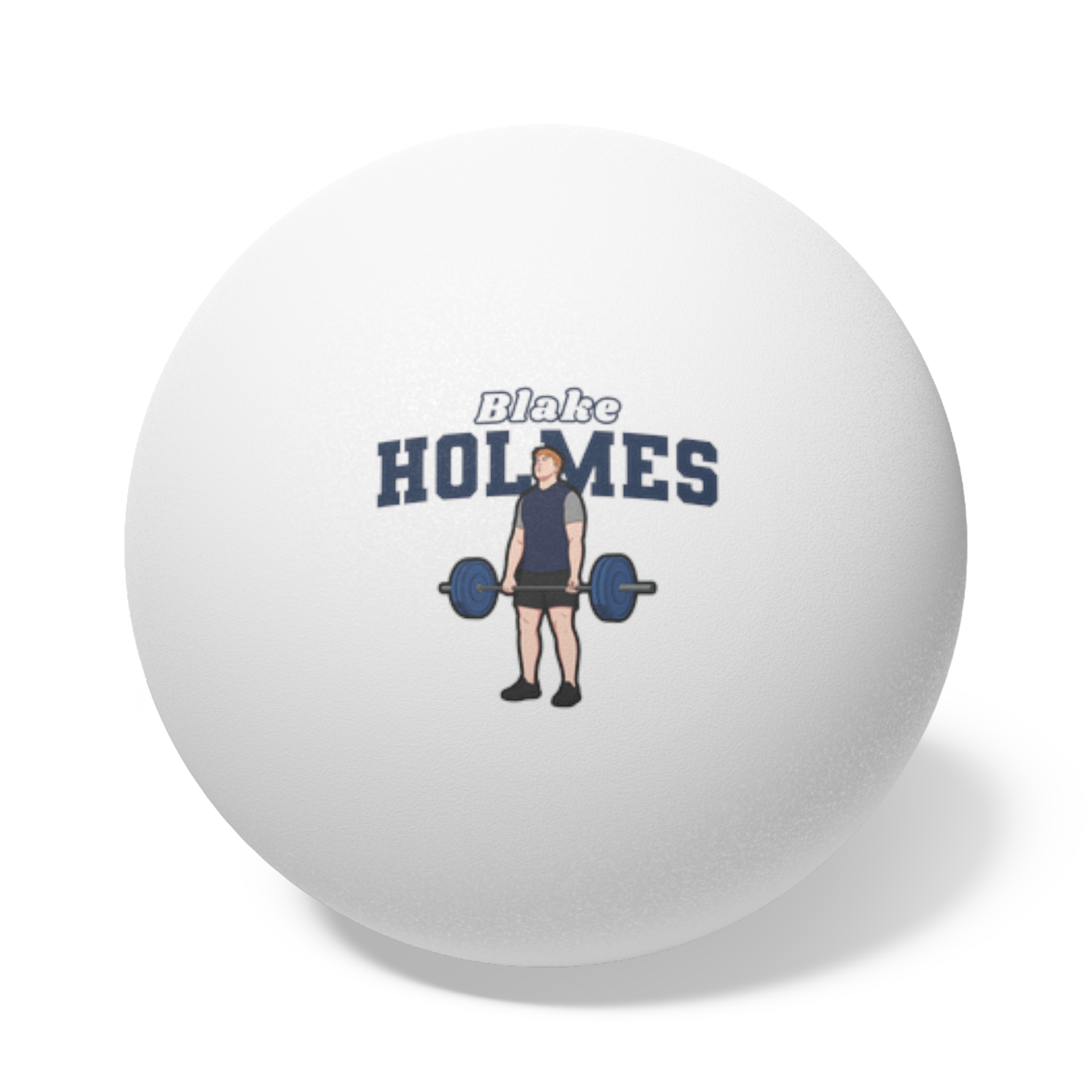 Ping Pong Balls, 6 pcs — character_name_arch in White