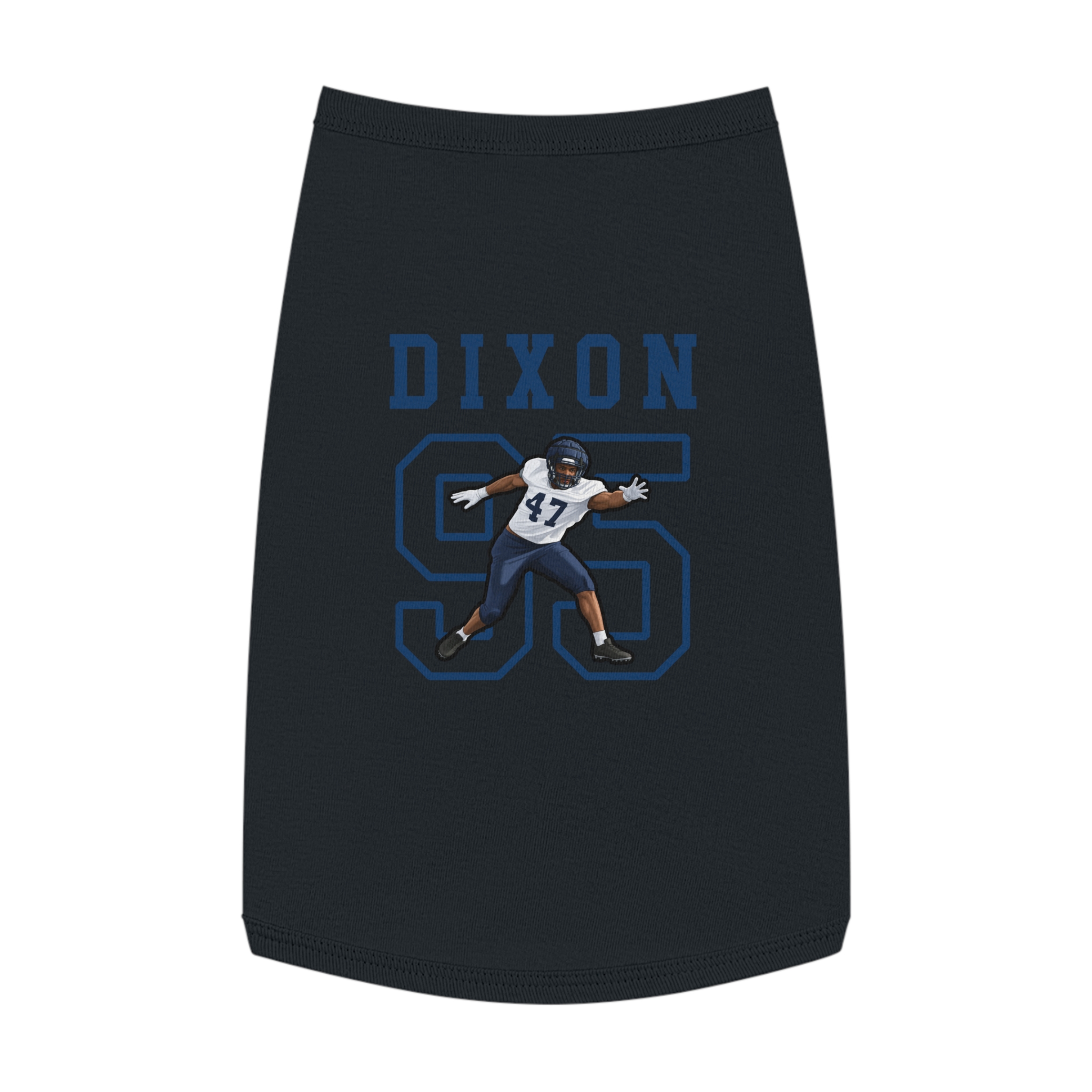 Pet Tank Top — character_shirsey in Black