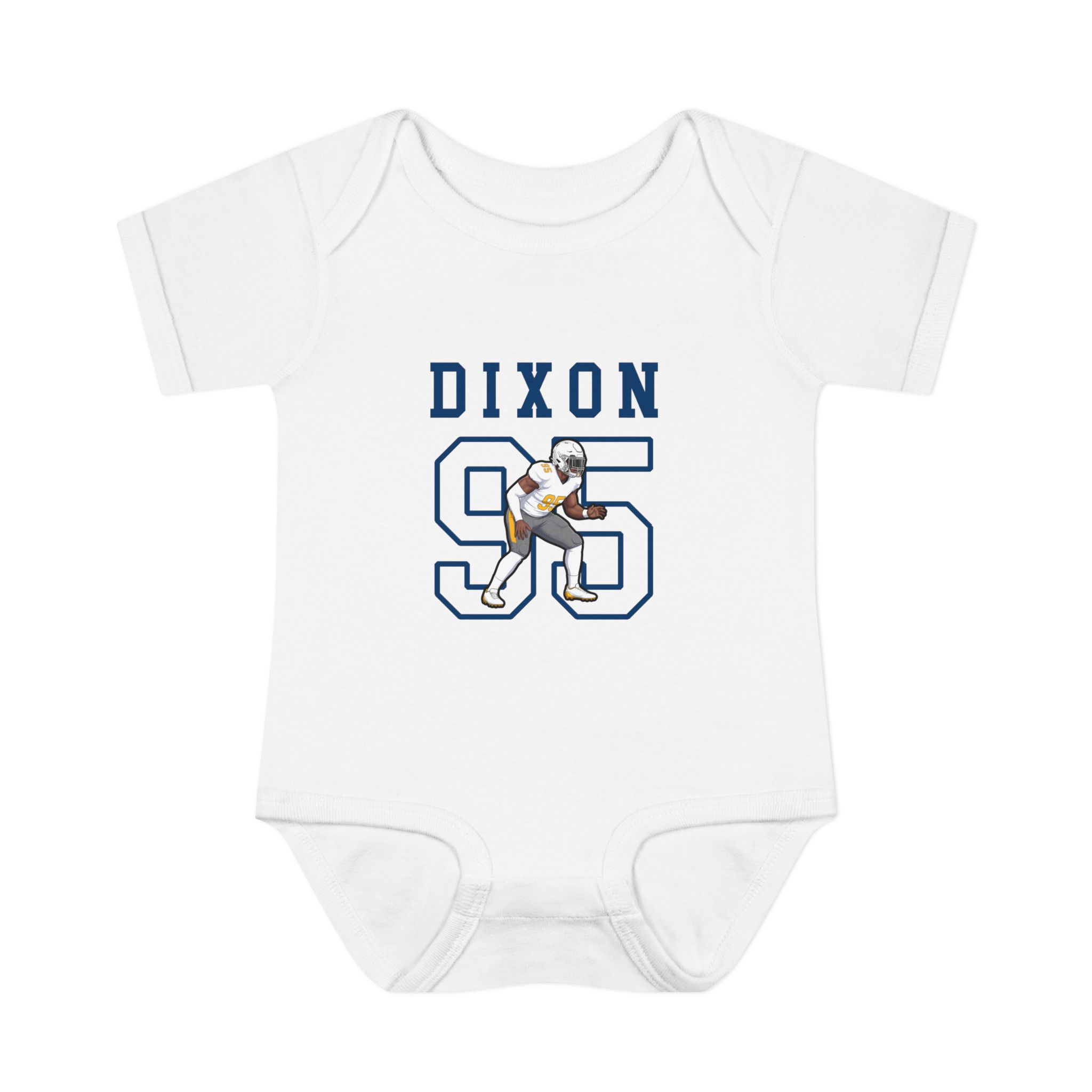 Baby Onesie — character_shirsey in White