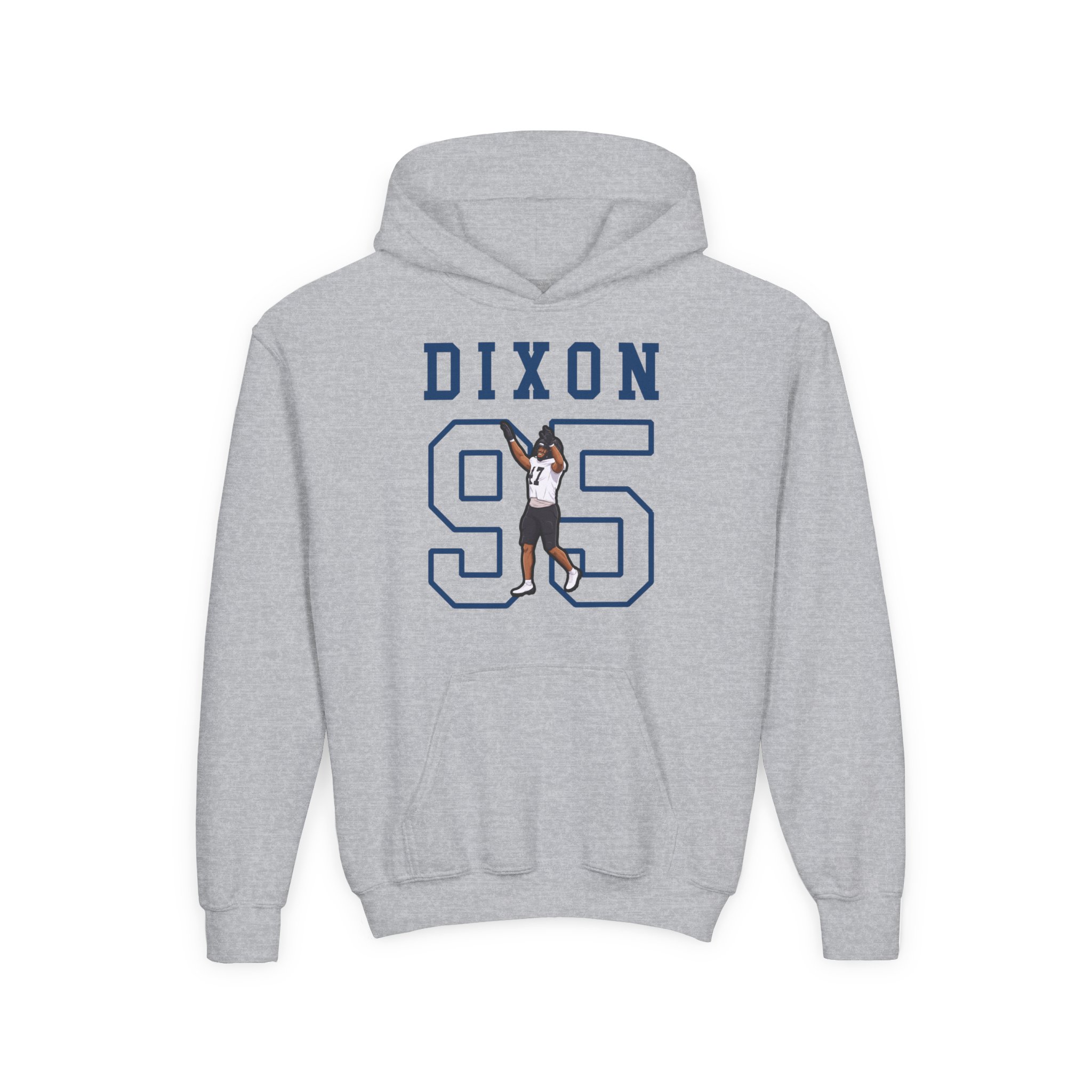 Youth Hoodie — character_shirsey in Grey
