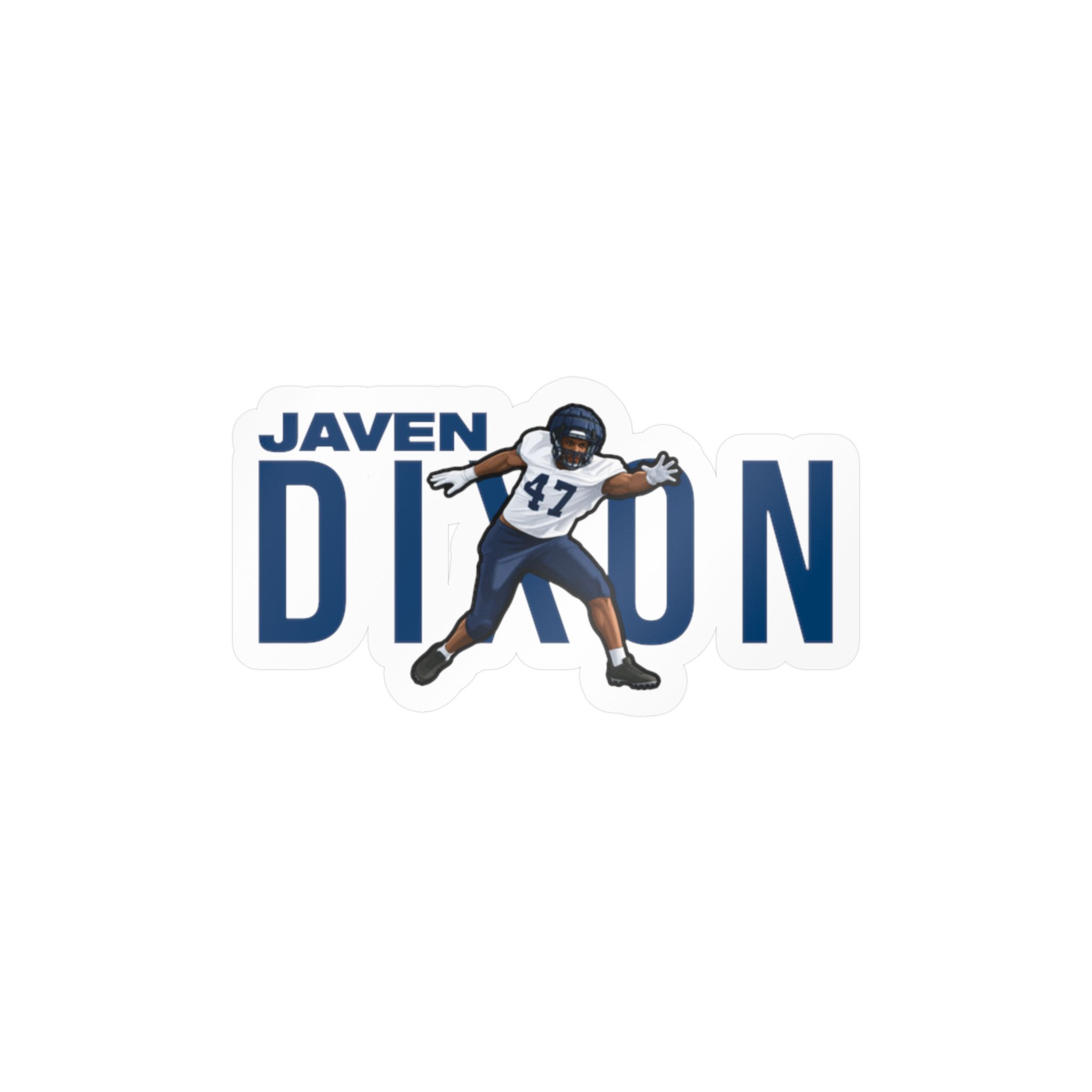 Vinyl Sticker — character_player_name in Classic