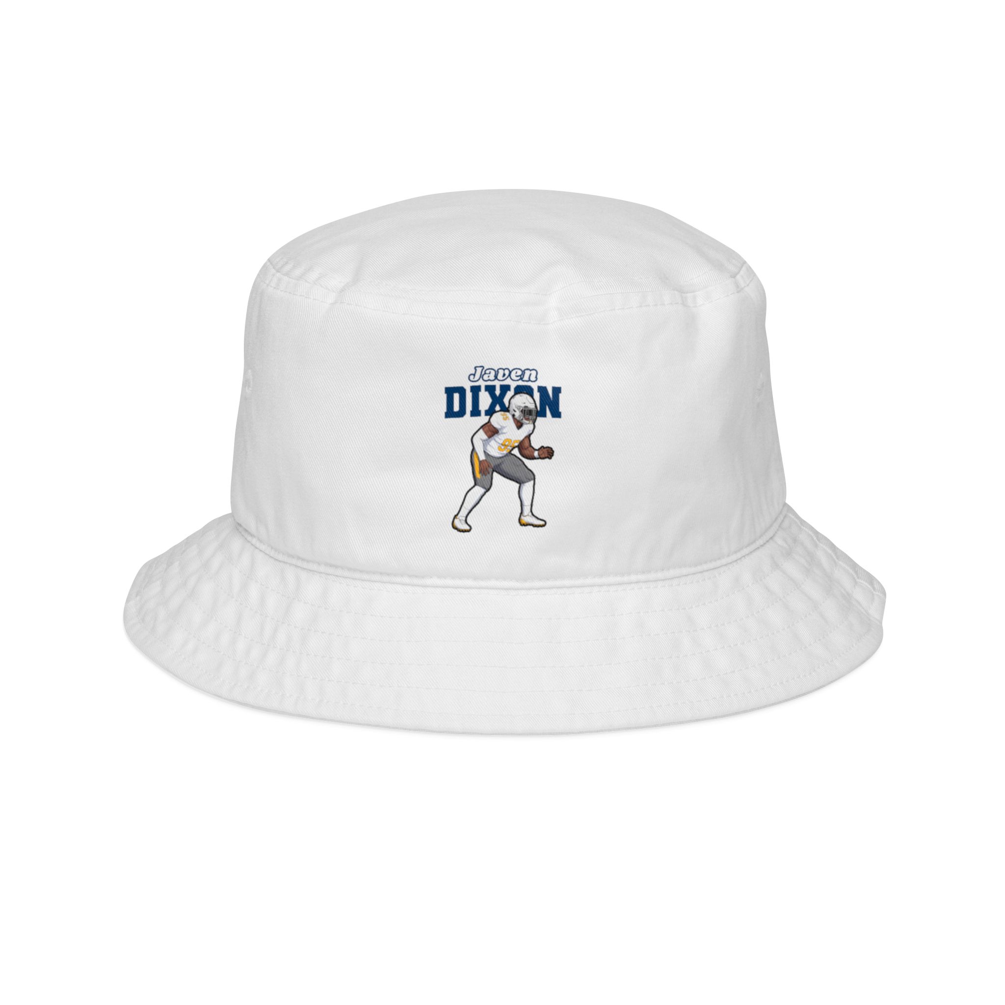 Bucket Hat — character_name_arch in White