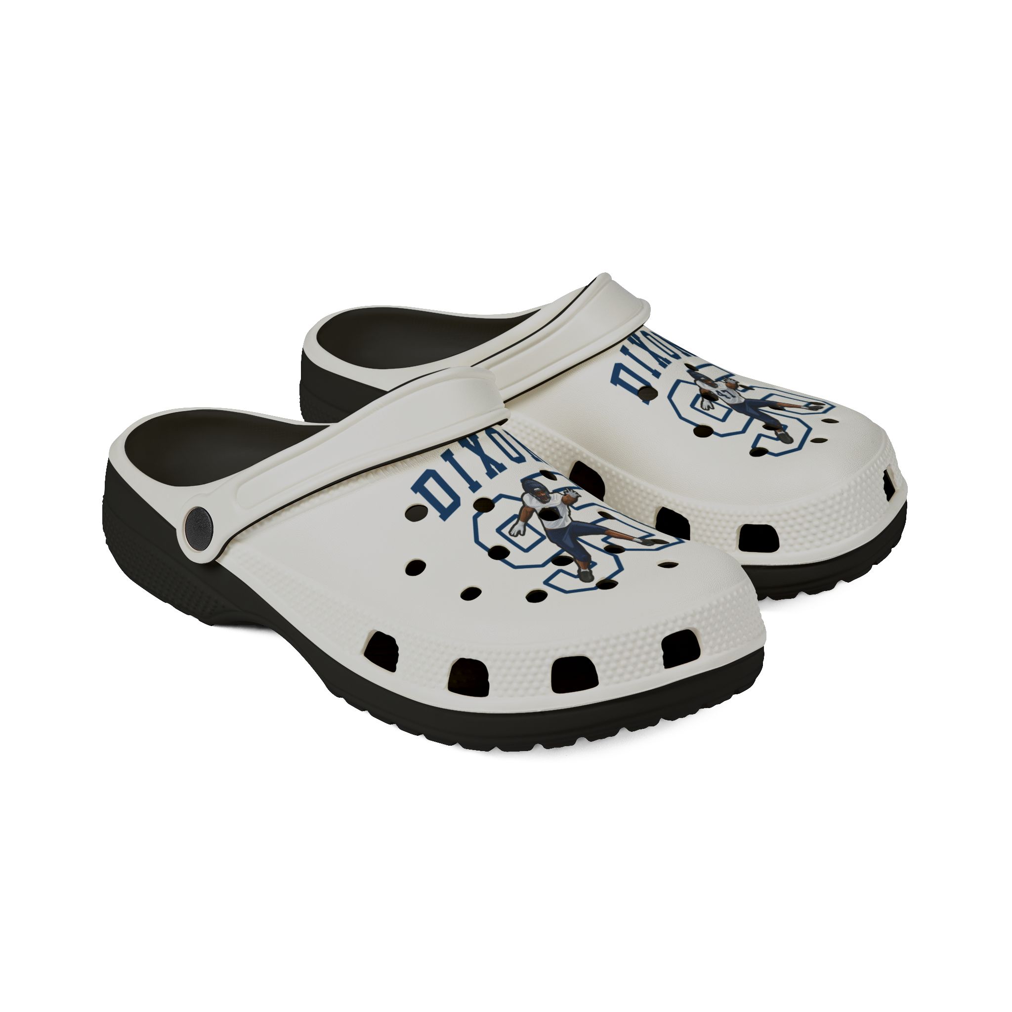 Rubber Clogs — character_shirsey in Black