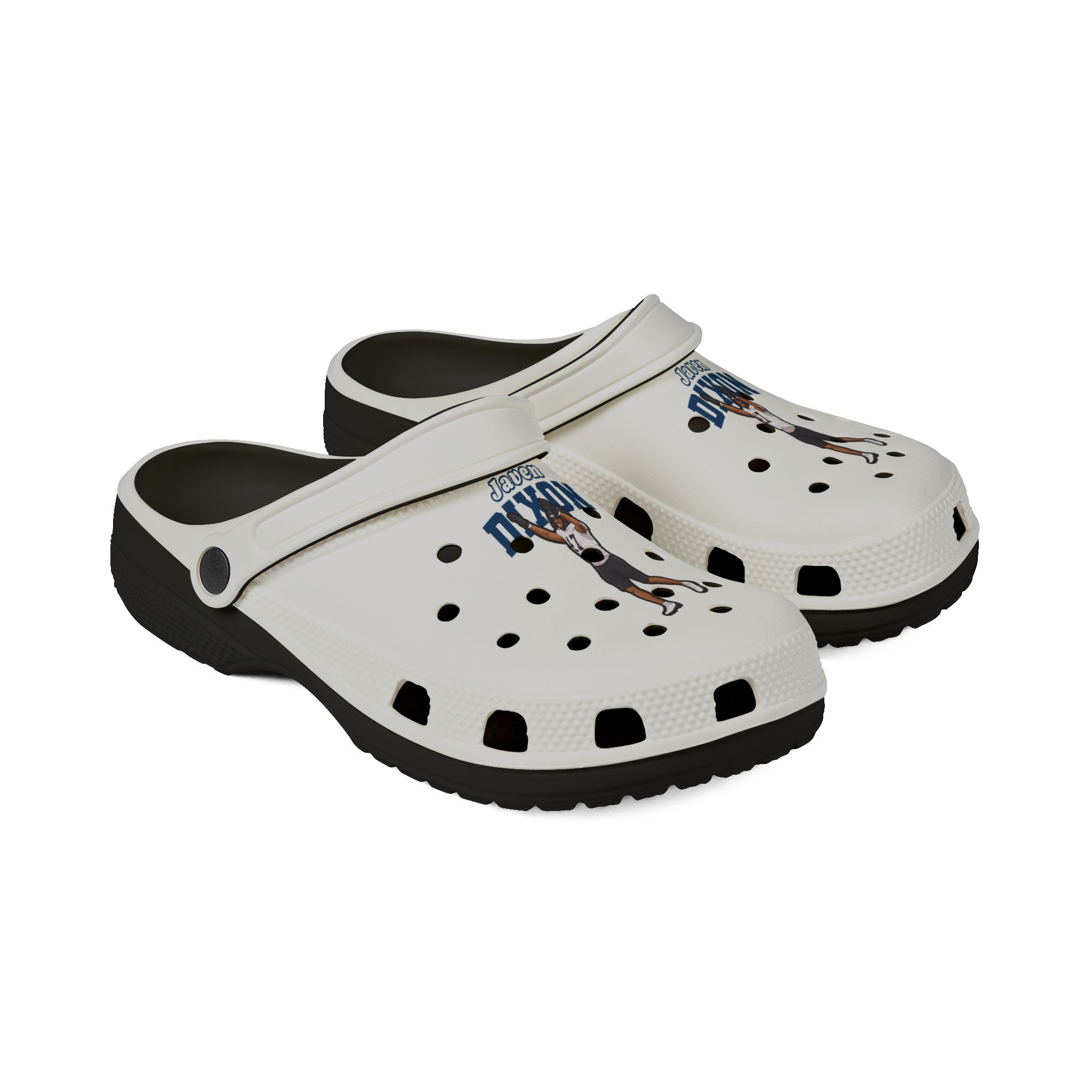 Rubber Clogs — character_name_arch in Black