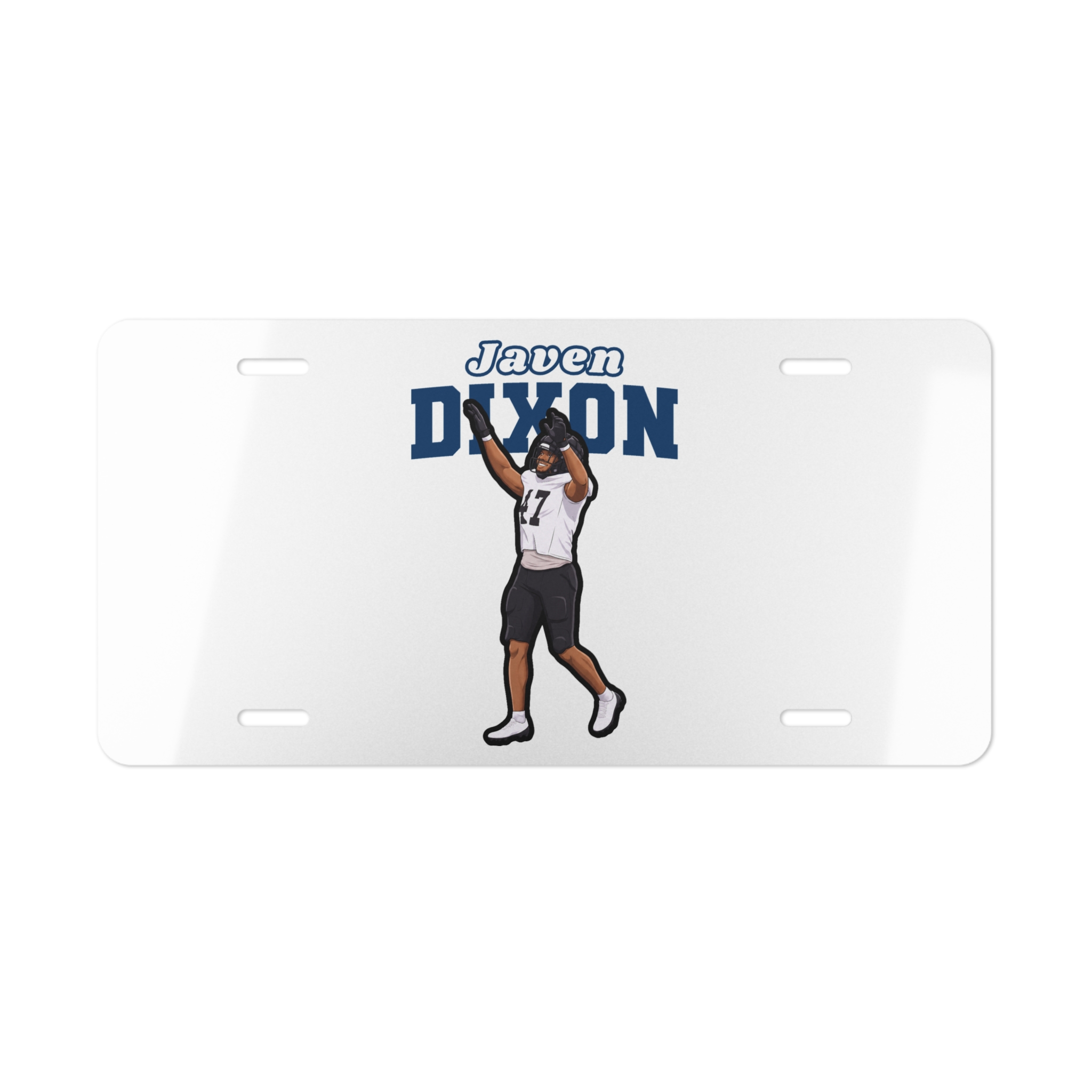 License Plate — character_name_arch in Classic