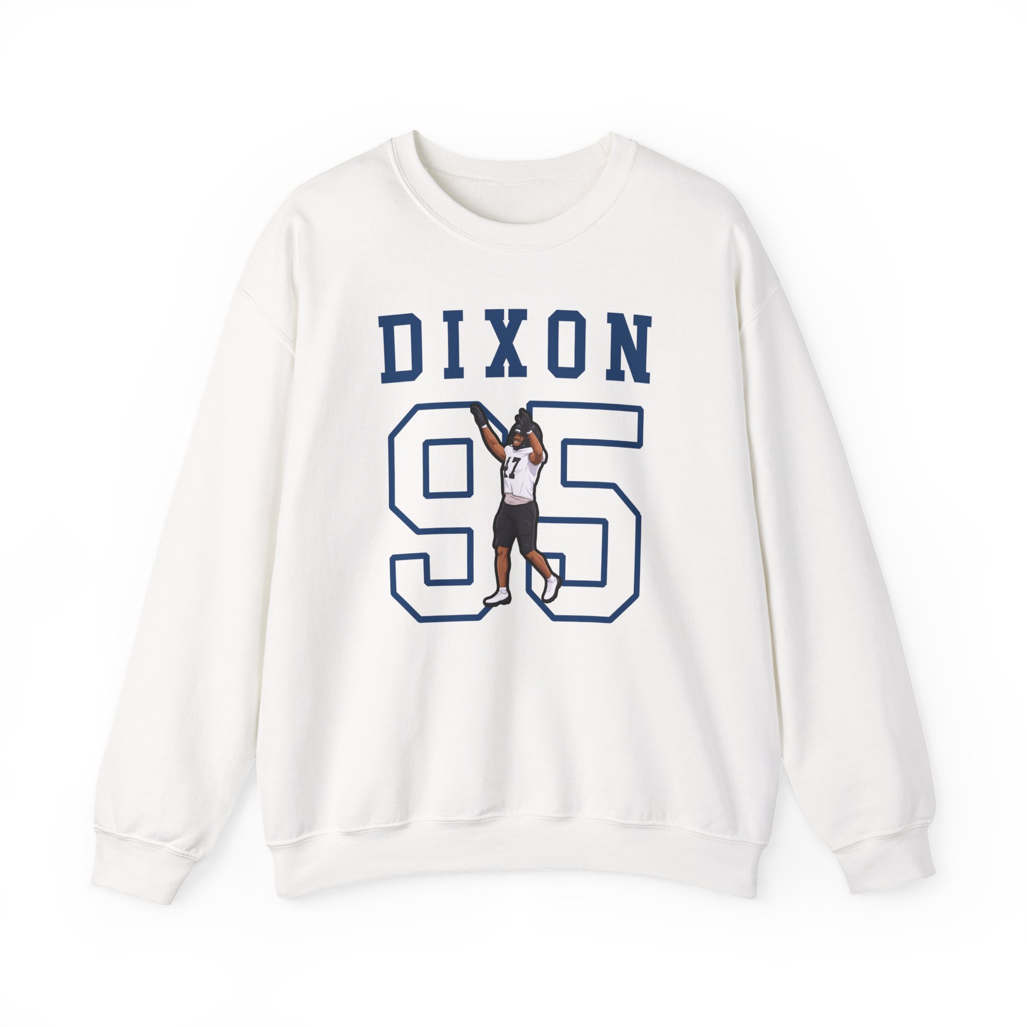 Crewneck Sweatshirt — character_shirsey in White