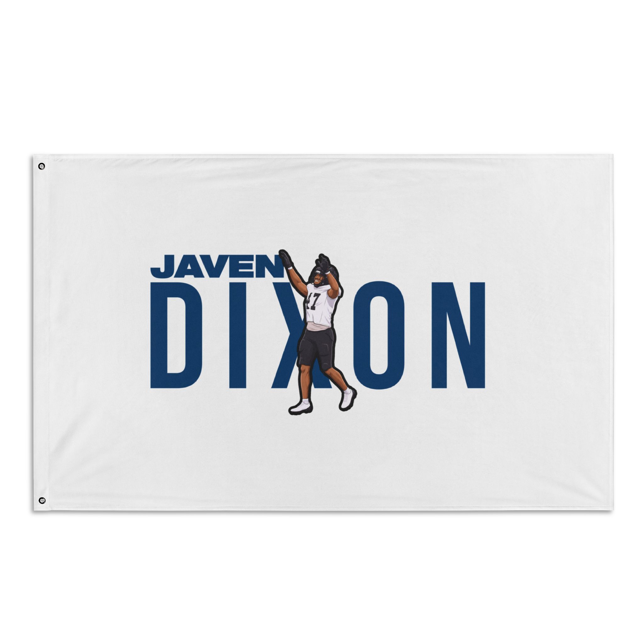Flag (35 × 56 in) — character_player_name in Classic