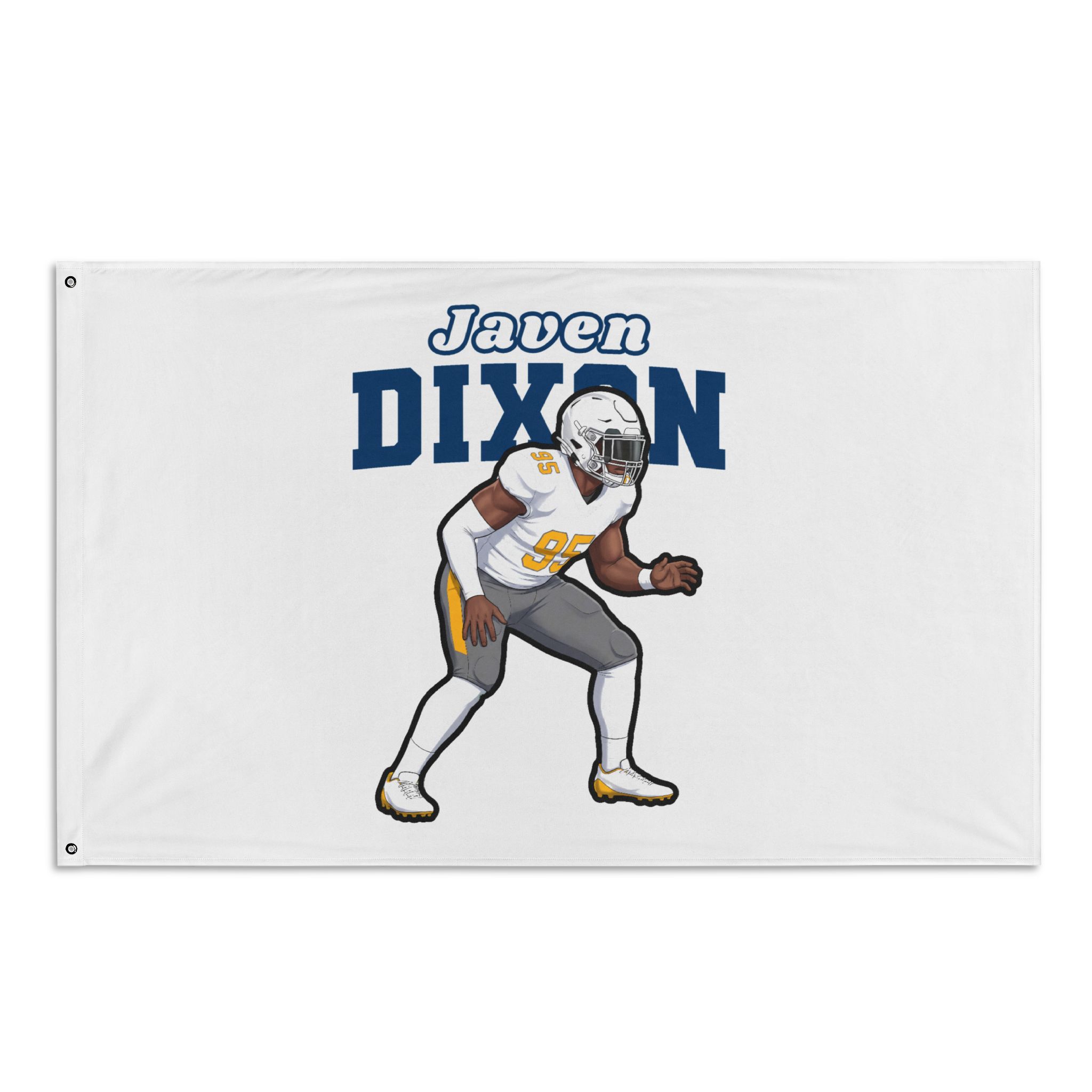 Flag (35 × 56 in) — character_name_arch in Classic