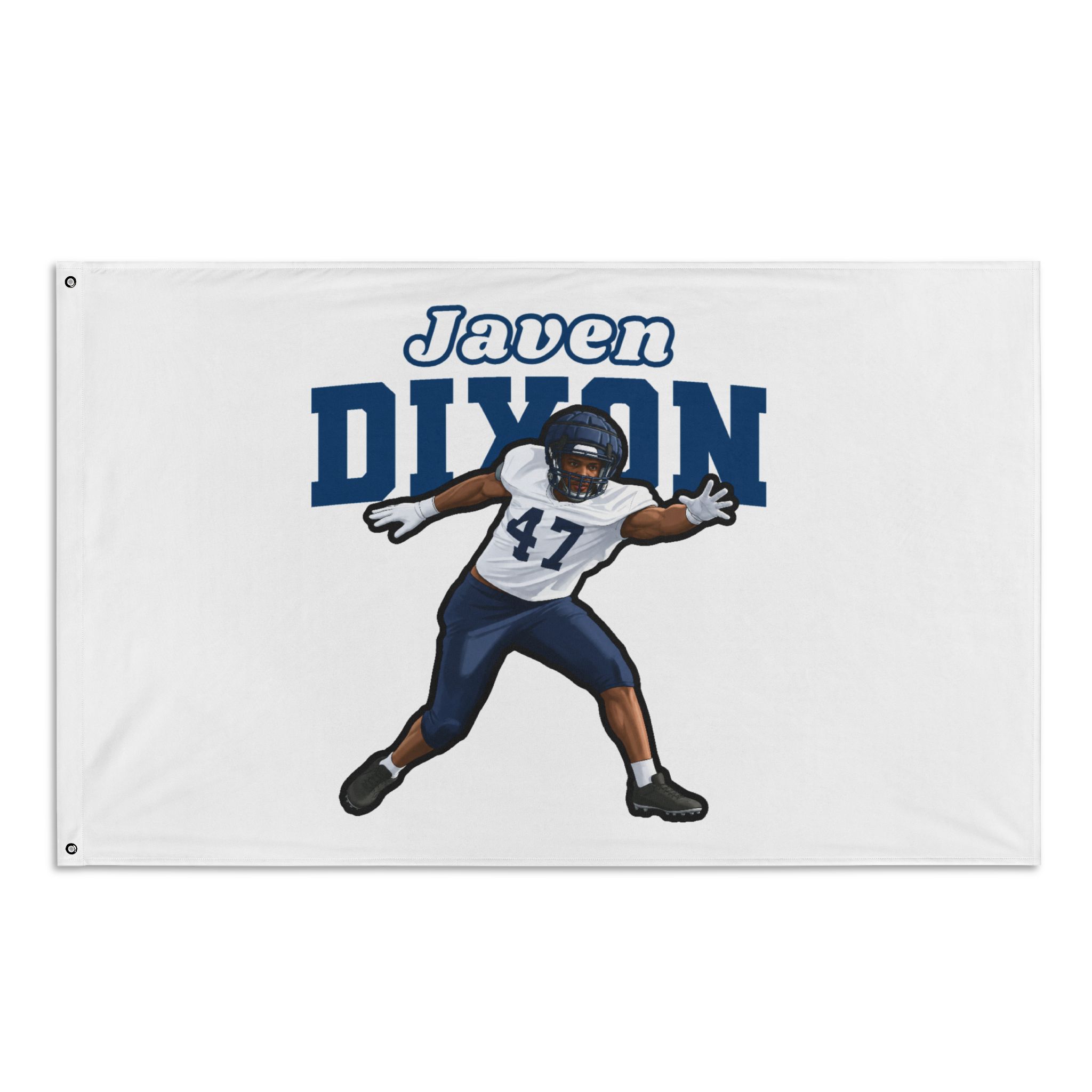 Flag (35 × 56 in) — character_name_arch in Classic