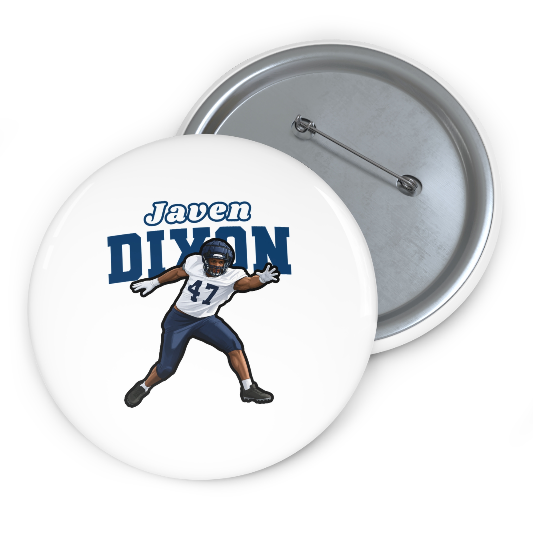 Game Day Pin — character_name_arch in Classic