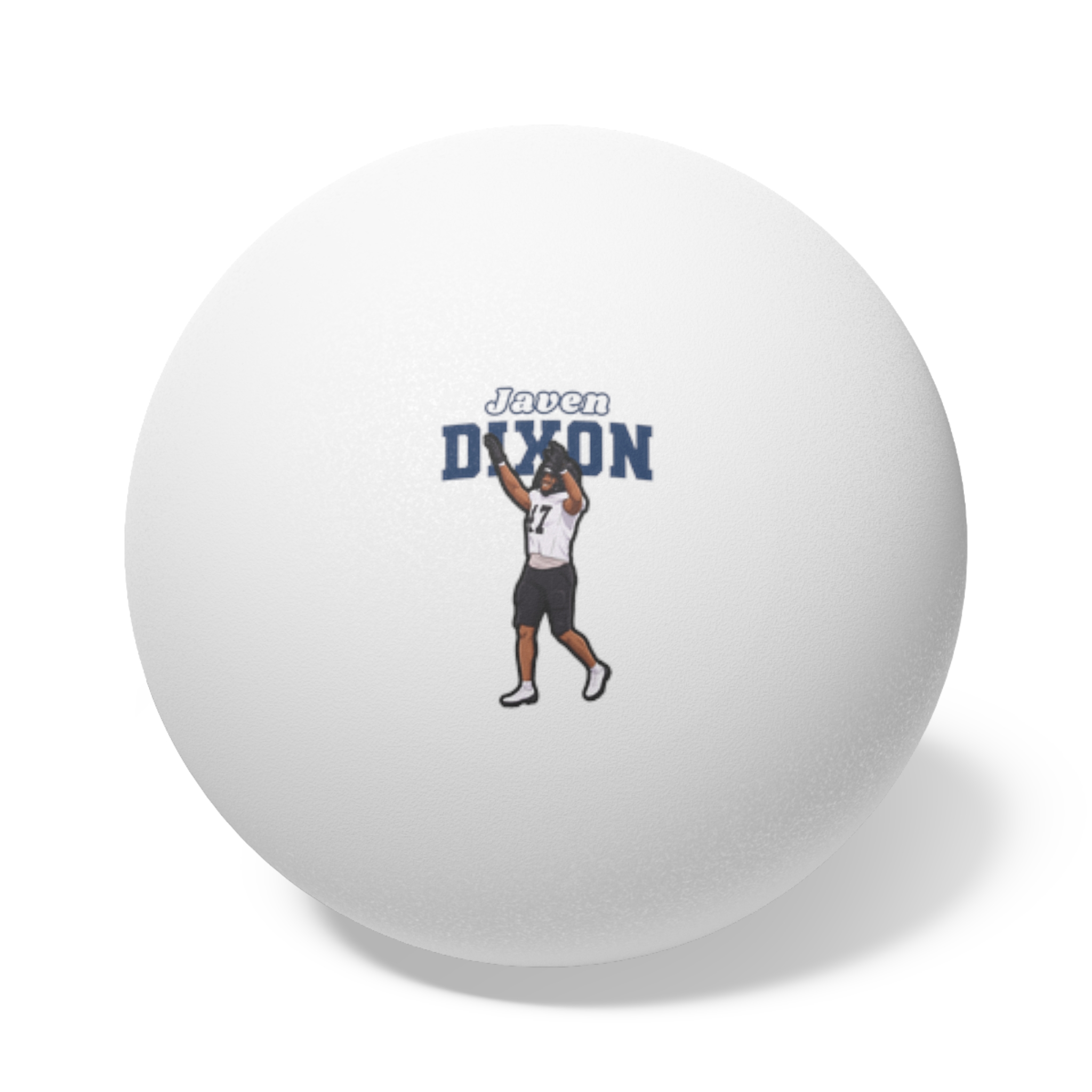Ping Pong Balls, 6 pcs — character_name_arch in White