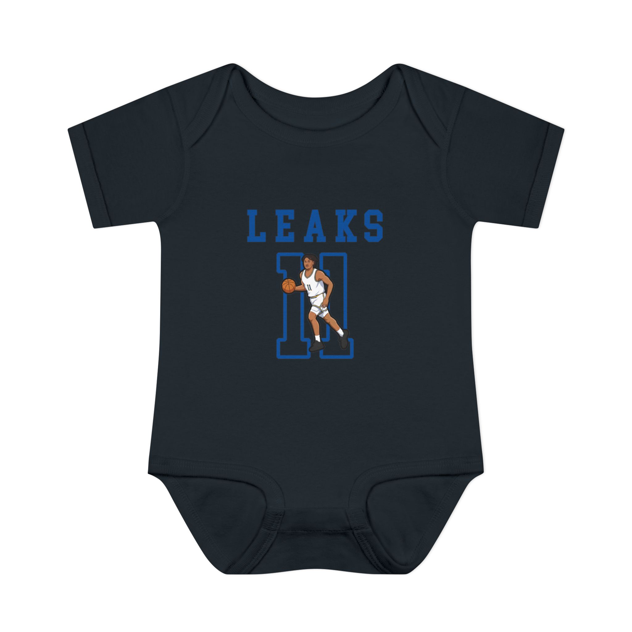 Baby Onesie — character_shirsey in Black