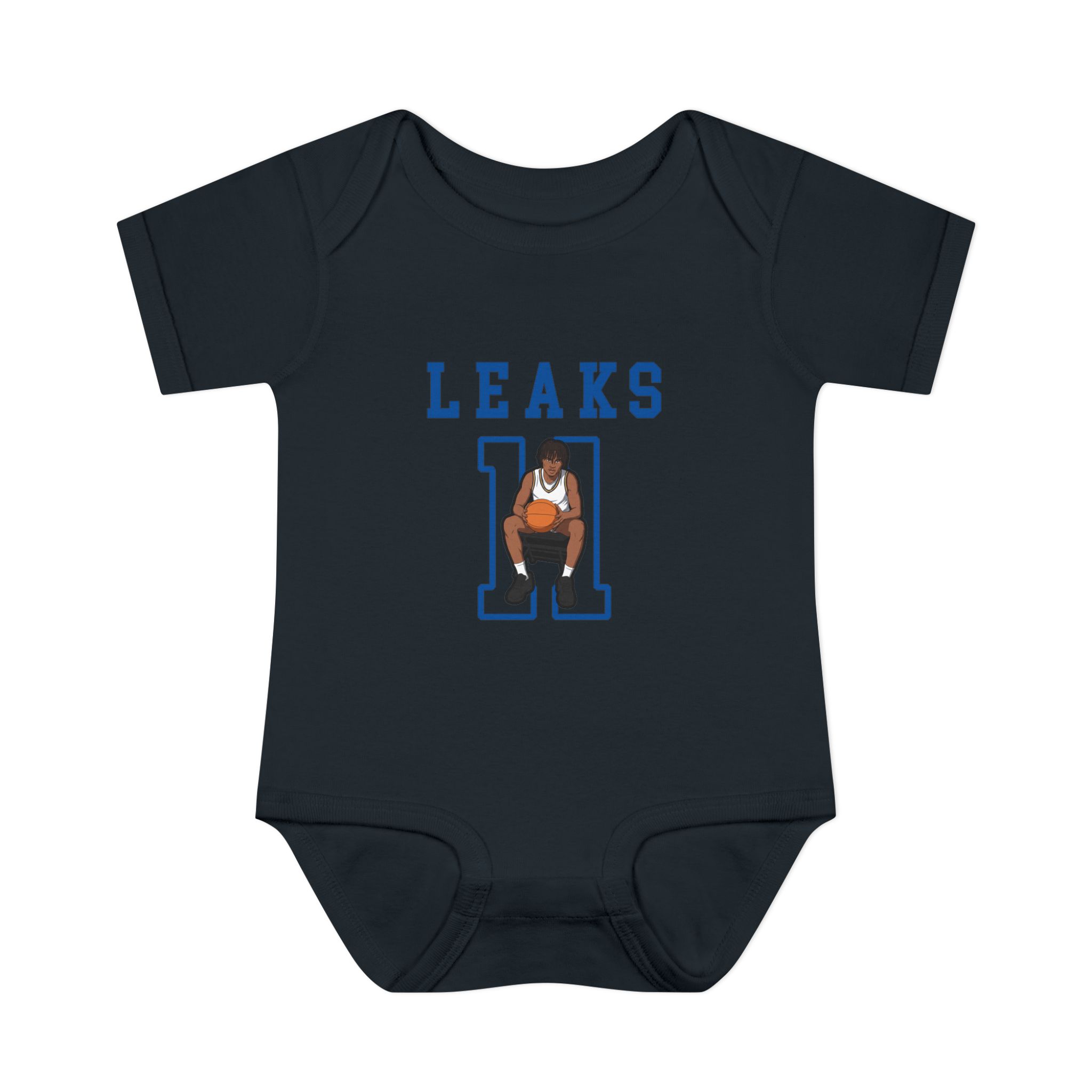 Baby Onesie — character_shirsey in Black