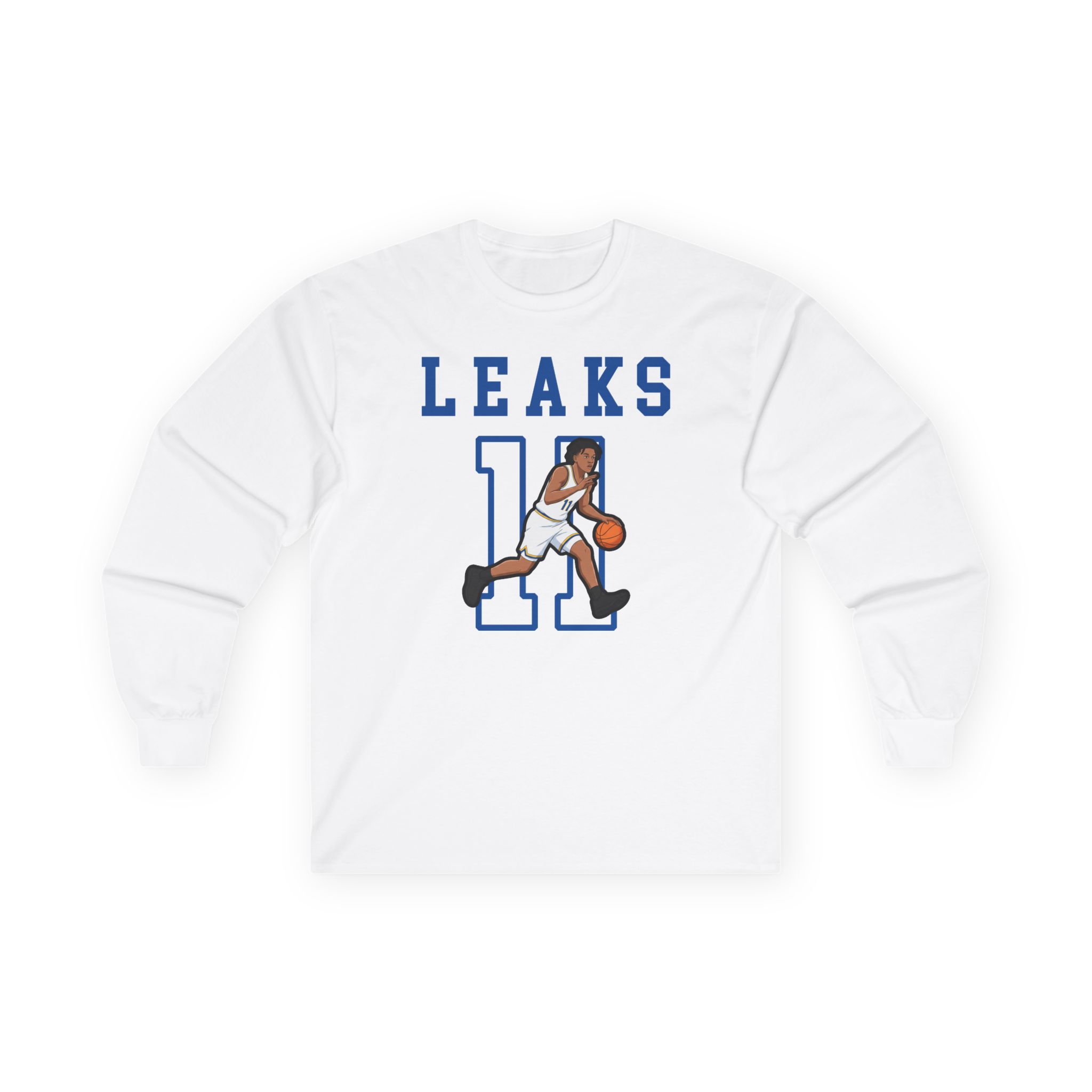 Long Sleeve Tee — character_shirsey in White