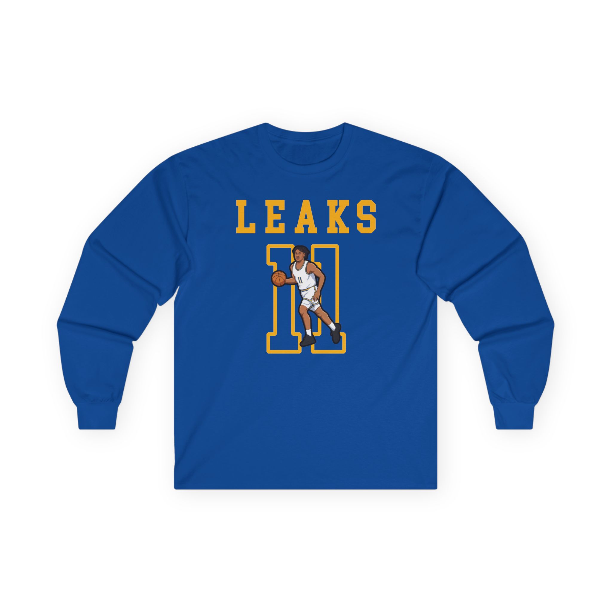 Long Sleeve Tee — character_shirsey in Royal