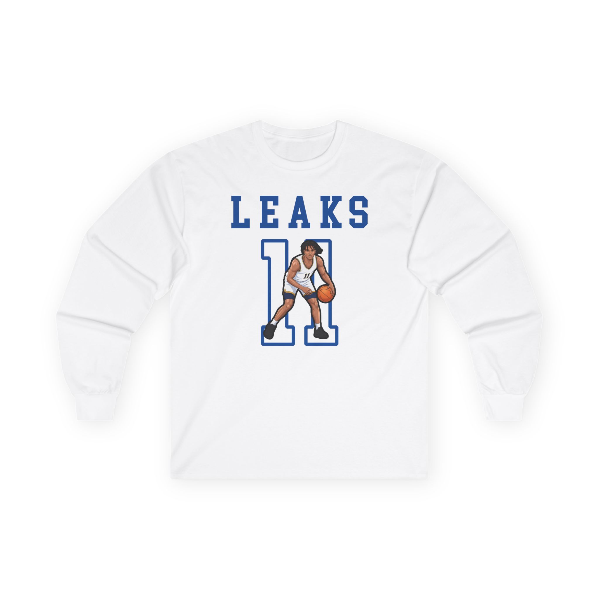 Long Sleeve Tee — character_shirsey in White