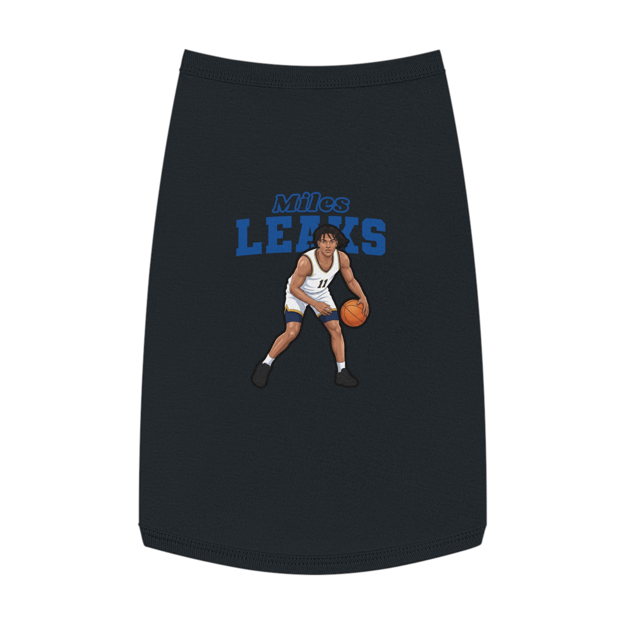Pet Tank Top — character_name_arch in White