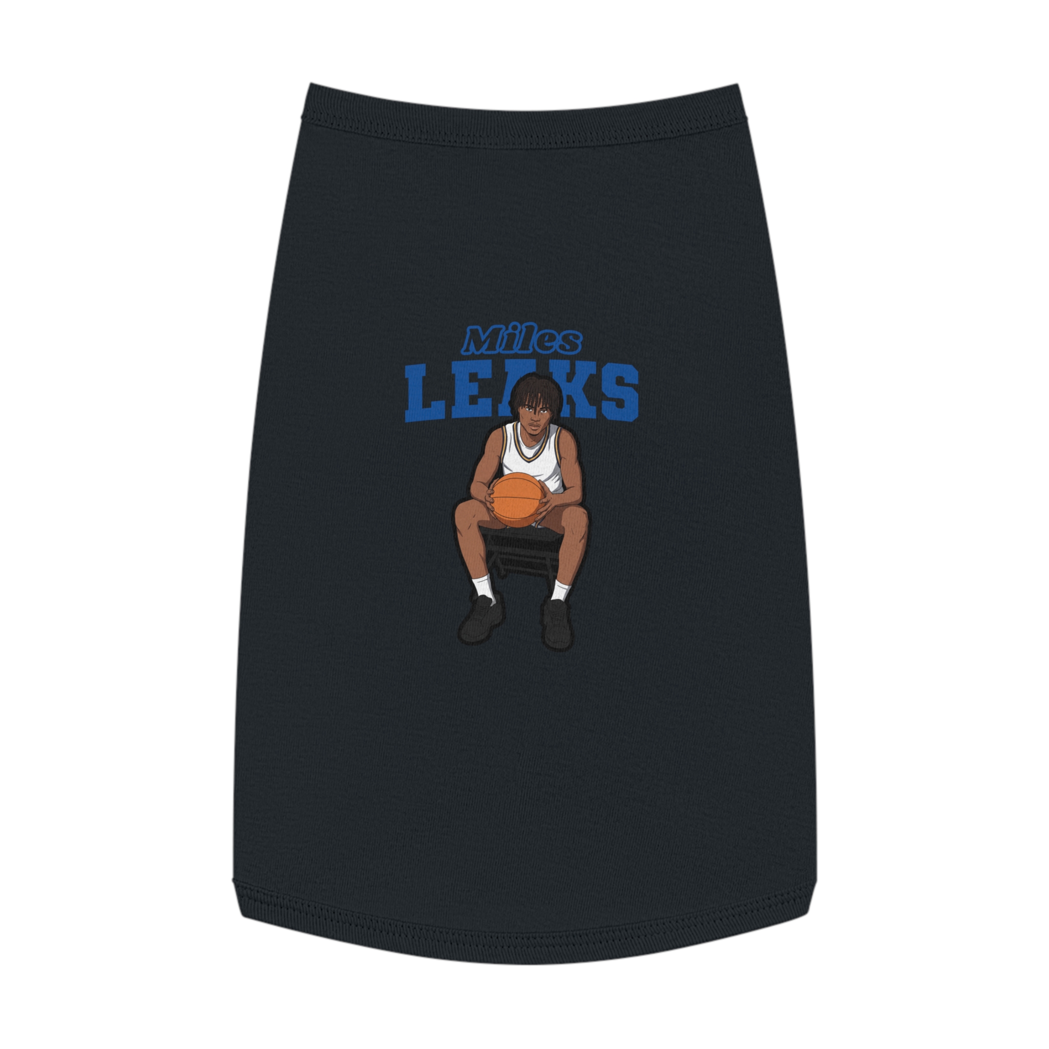 Pet Tank Top — character_name_arch in Black