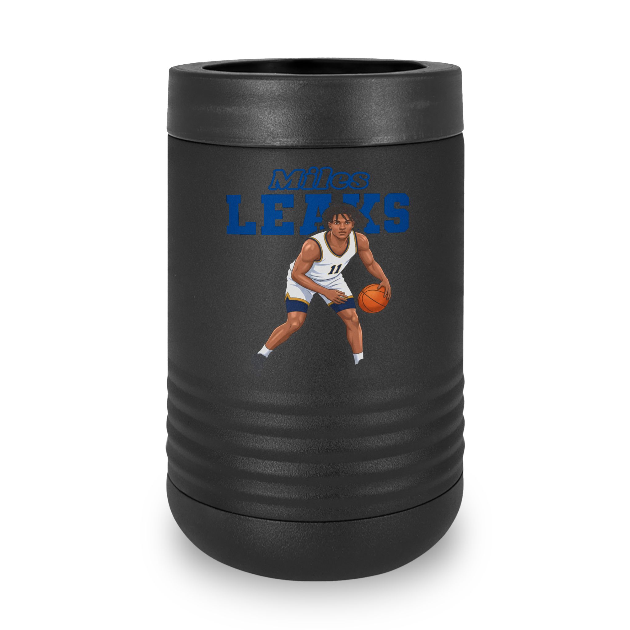 Stainless Can Cooler — character_name_arch in Black