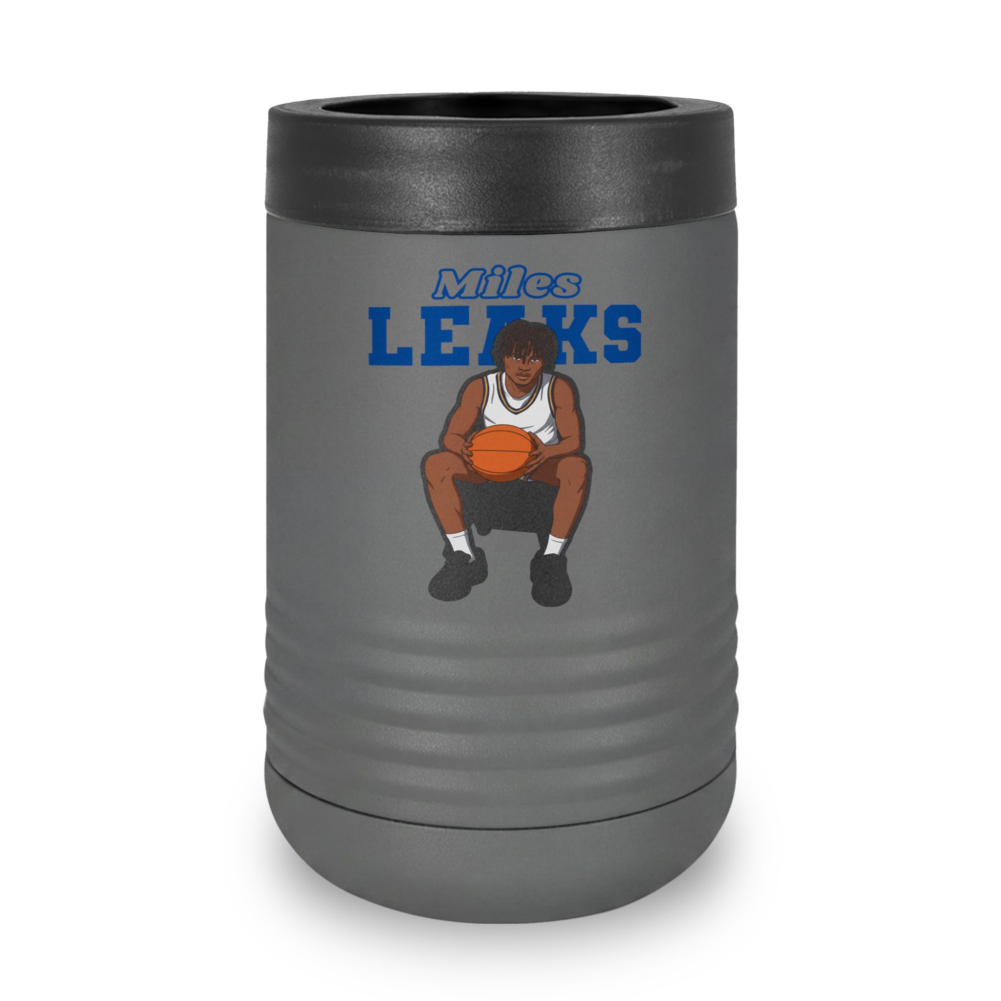 Stainless Can Cooler — character_name_arch in Grey
