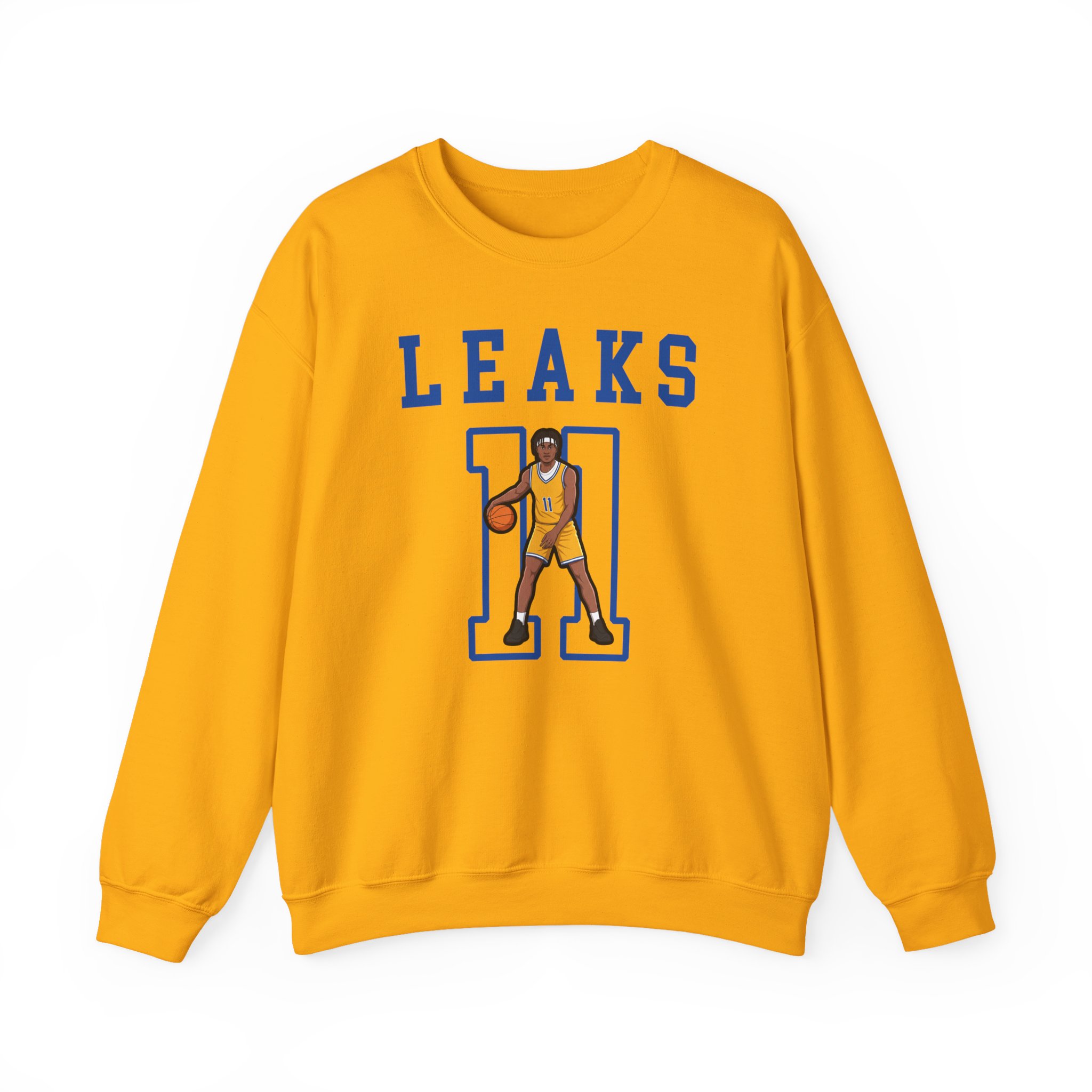 Crewneck Sweatshirt — character_shirsey in Gold