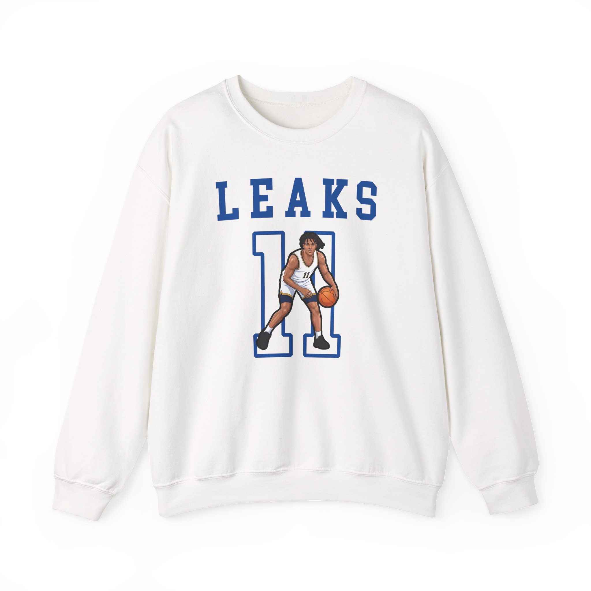 Crewneck Sweatshirt — character_shirsey in White