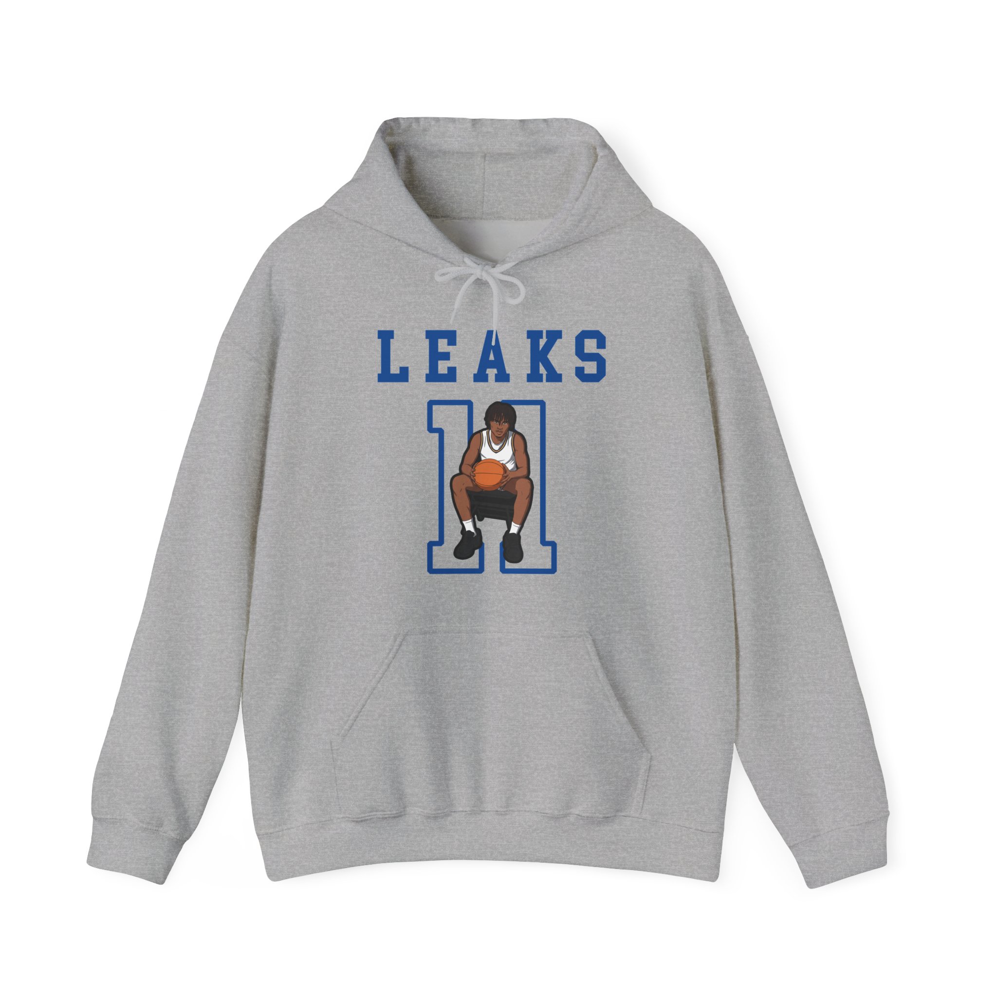 Hoodie — character_shirsey in Grey