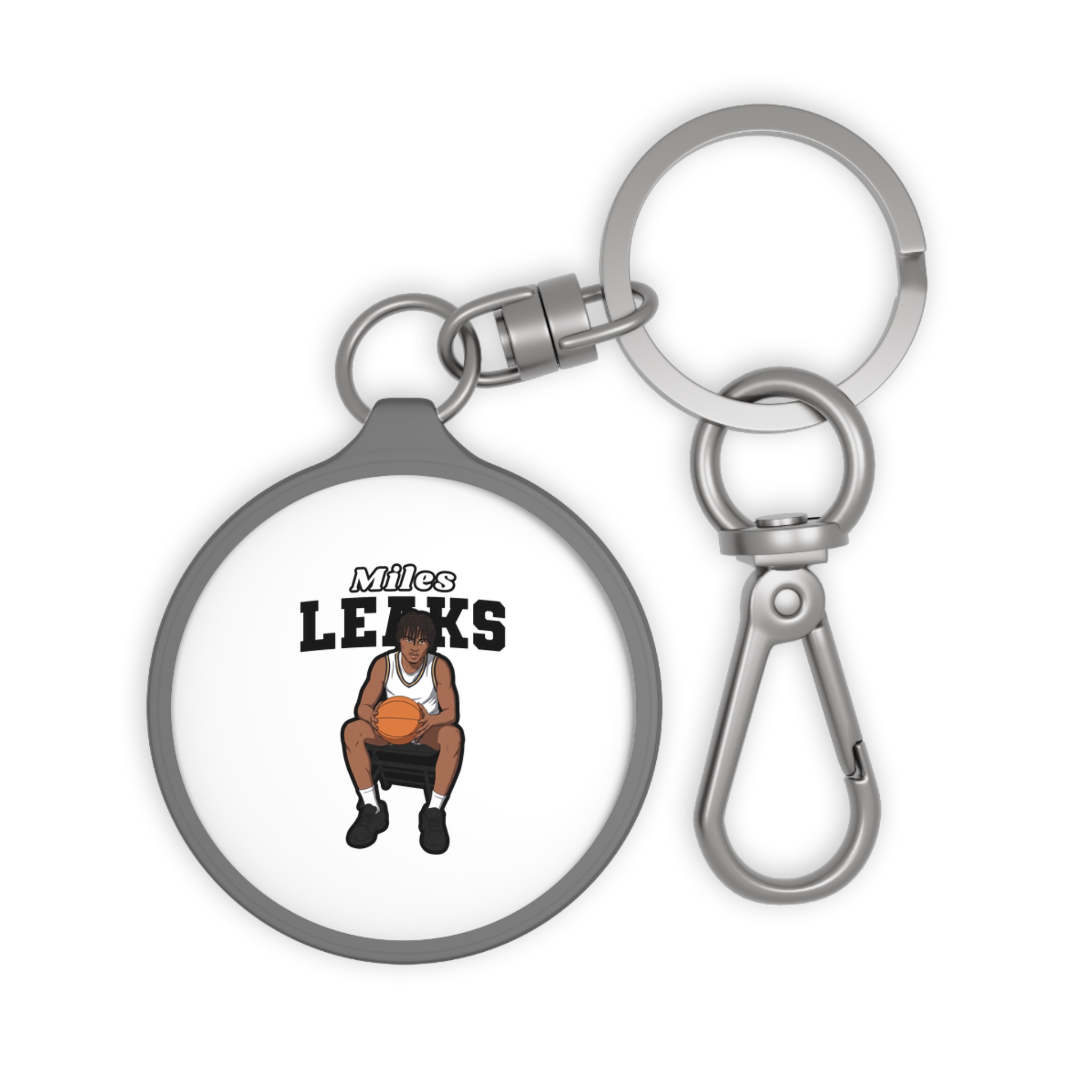 Keychain — character_name_arch in Grey