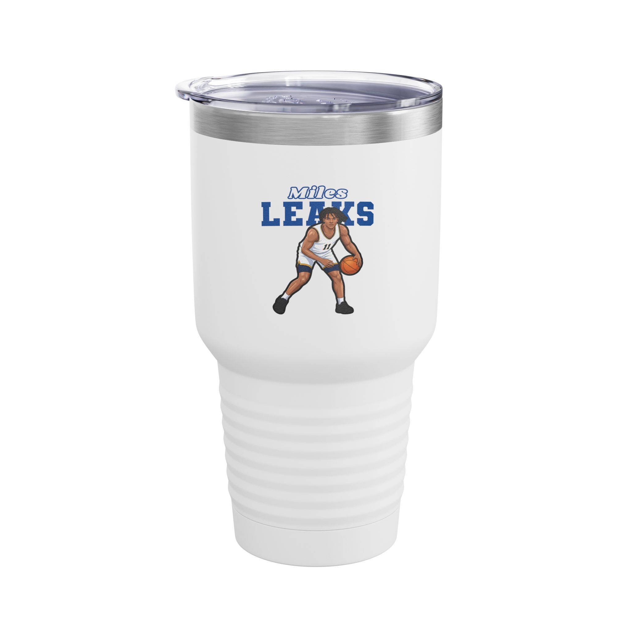 30oz Tumbler — character_name_arch in White
