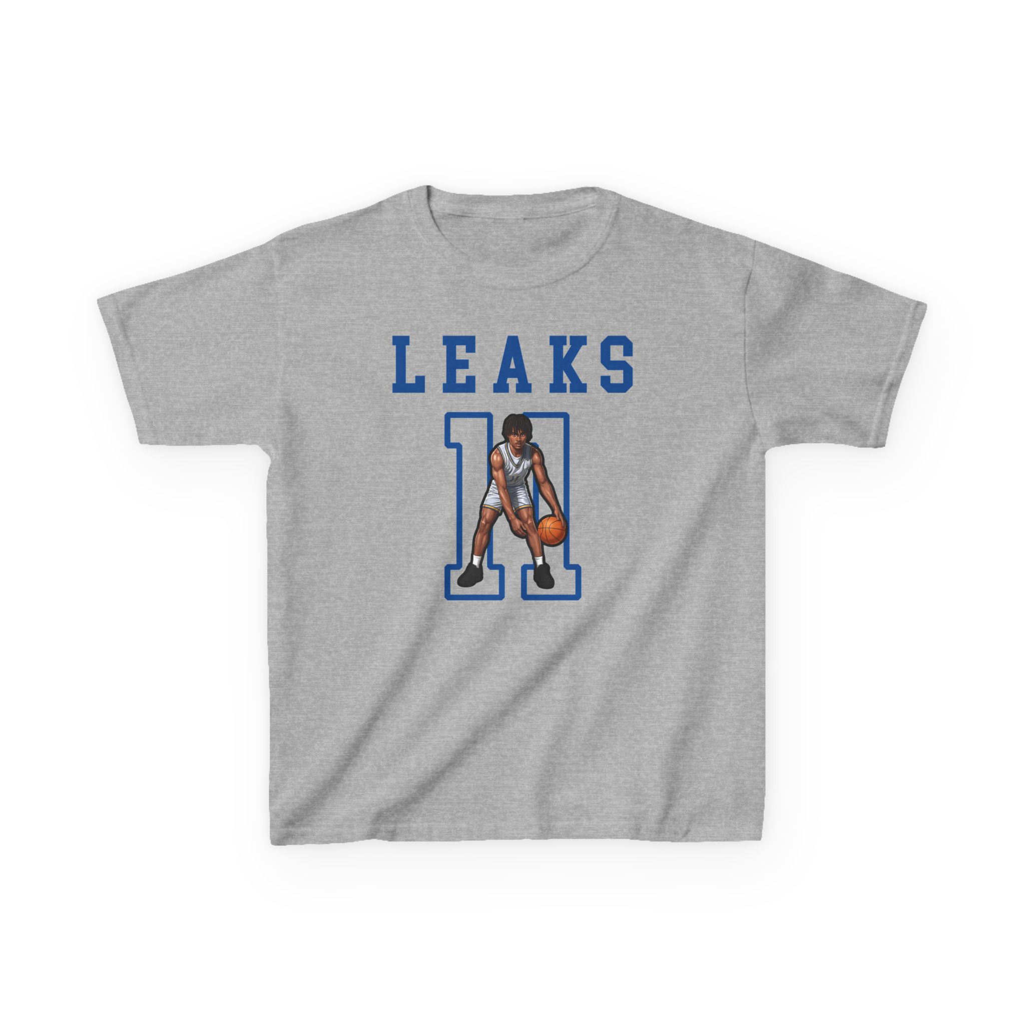 Youth Tee — character_shirsey in Grey