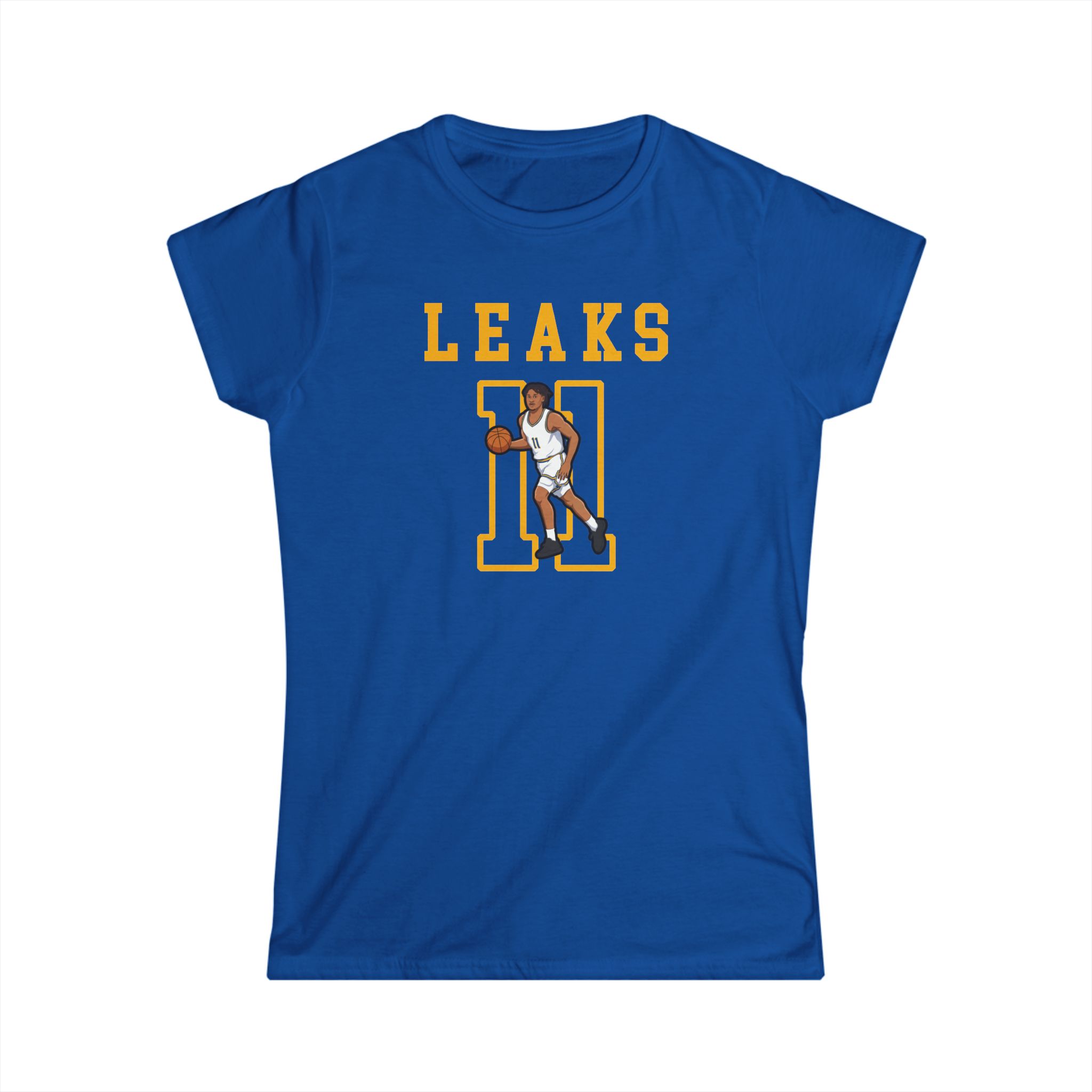 Women's Softstyle Tee — character_shirsey in Royal