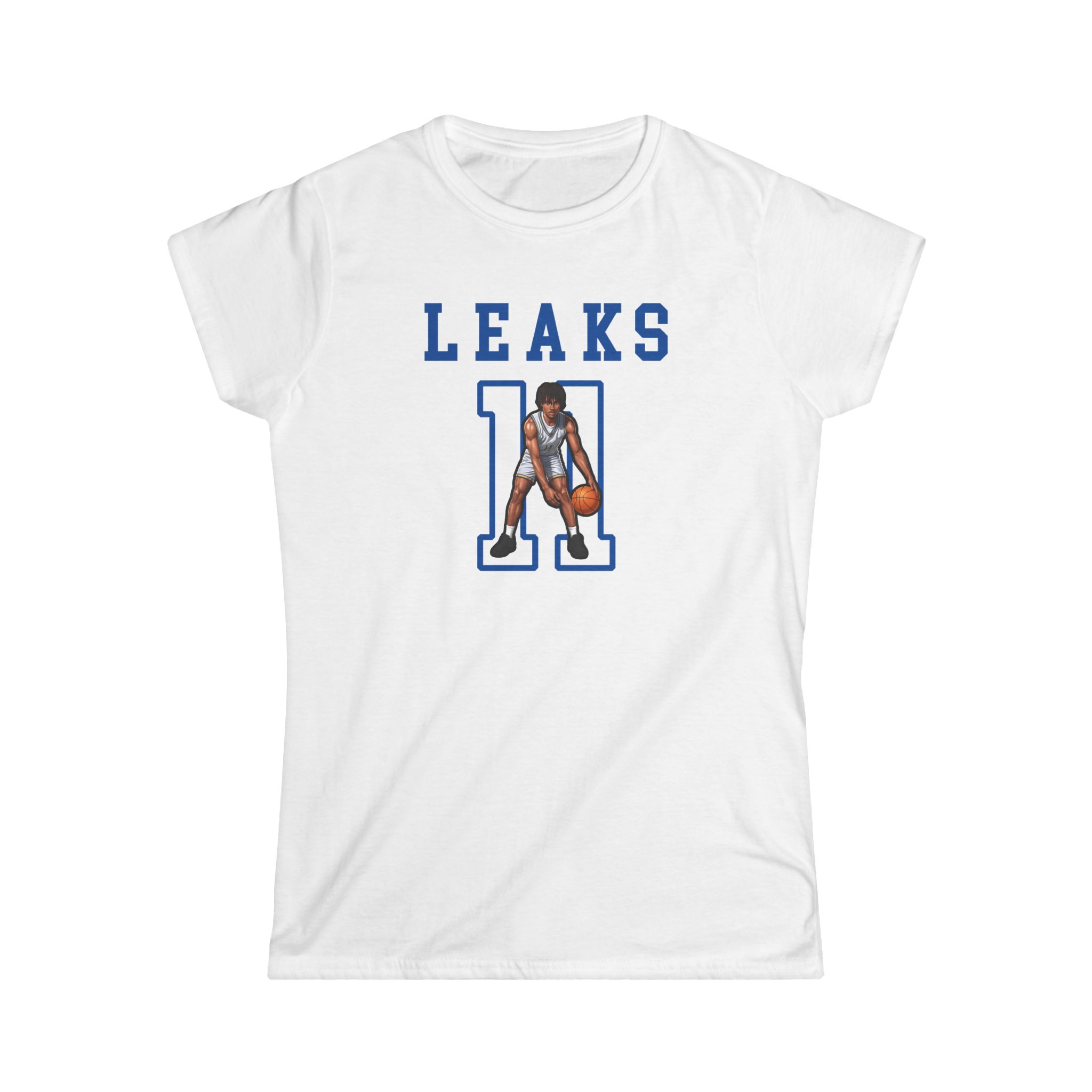 Women's Softstyle Tee — character_shirsey in White