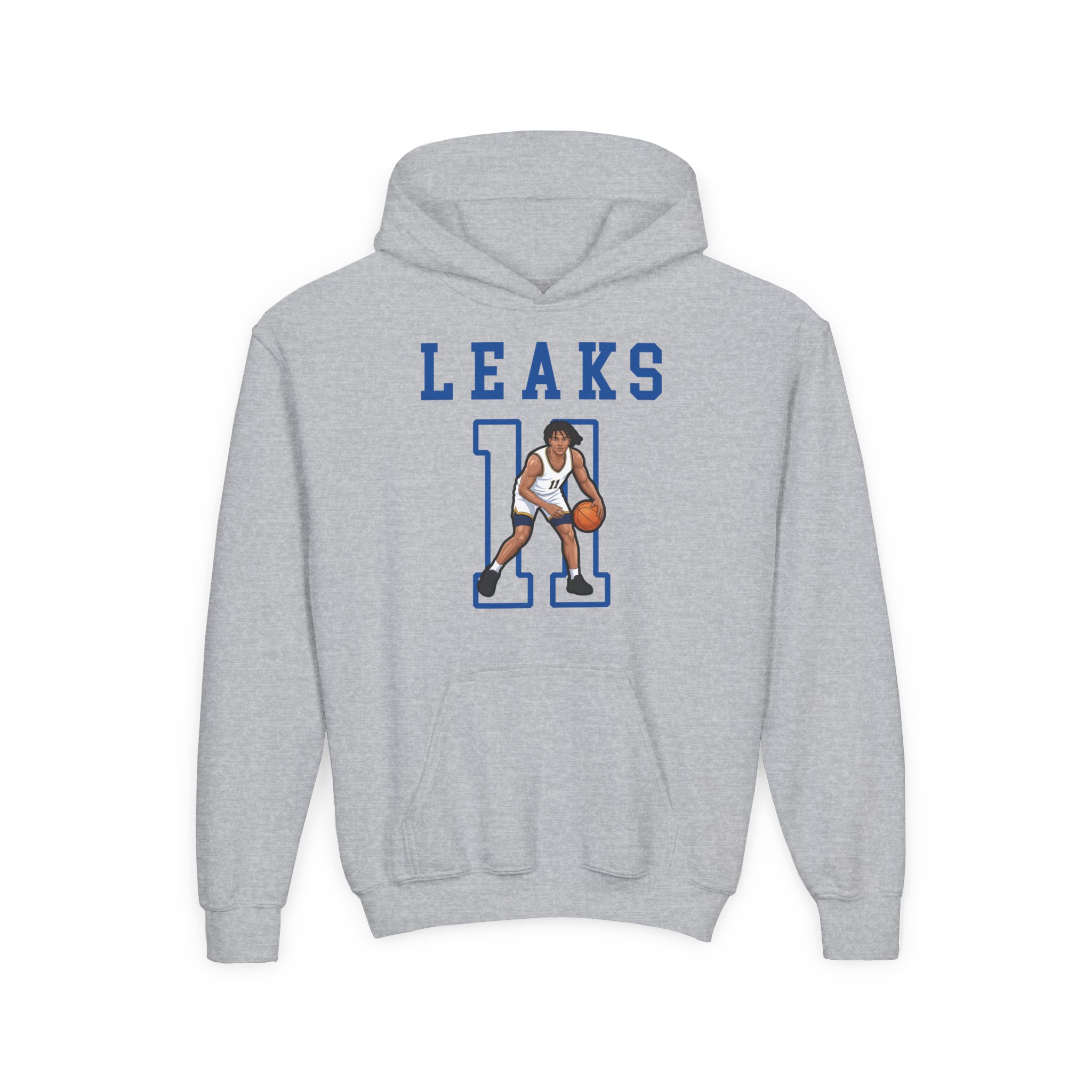 Youth Hoodie — character_shirsey in Grey