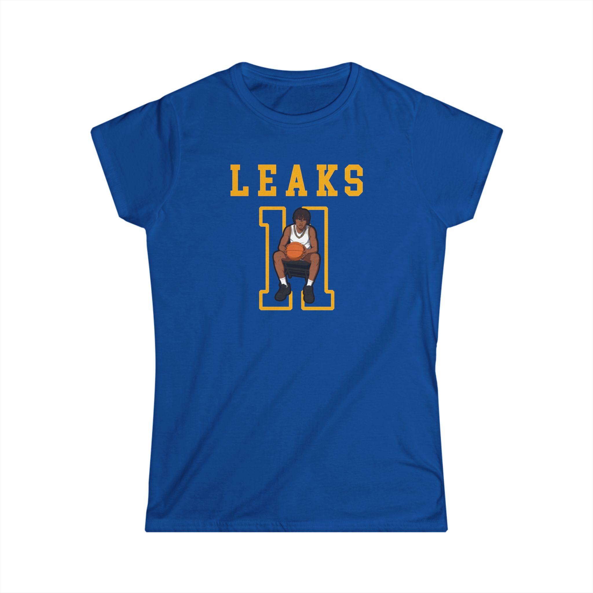 Women's Softstyle Tee — character_shirsey in Royal
