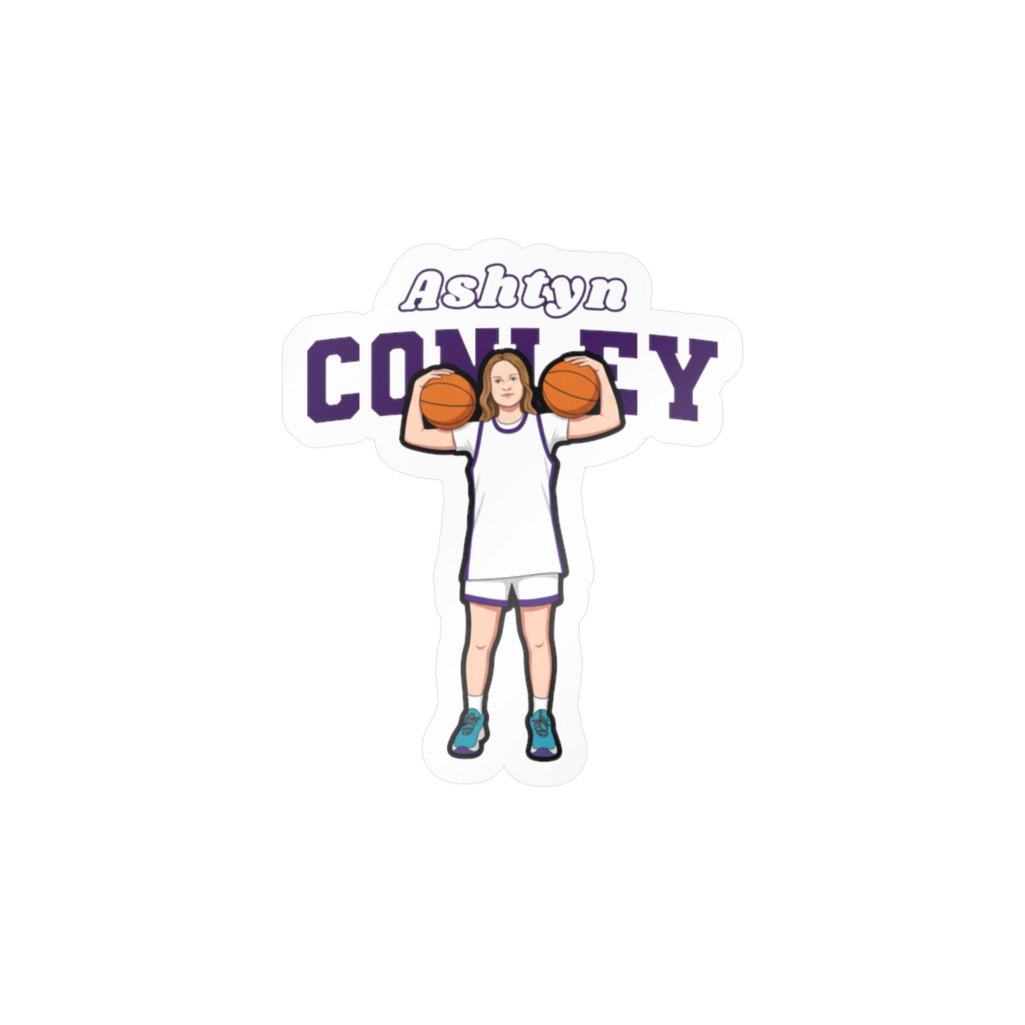 Vinyl Sticker — character_name_arch in Classic