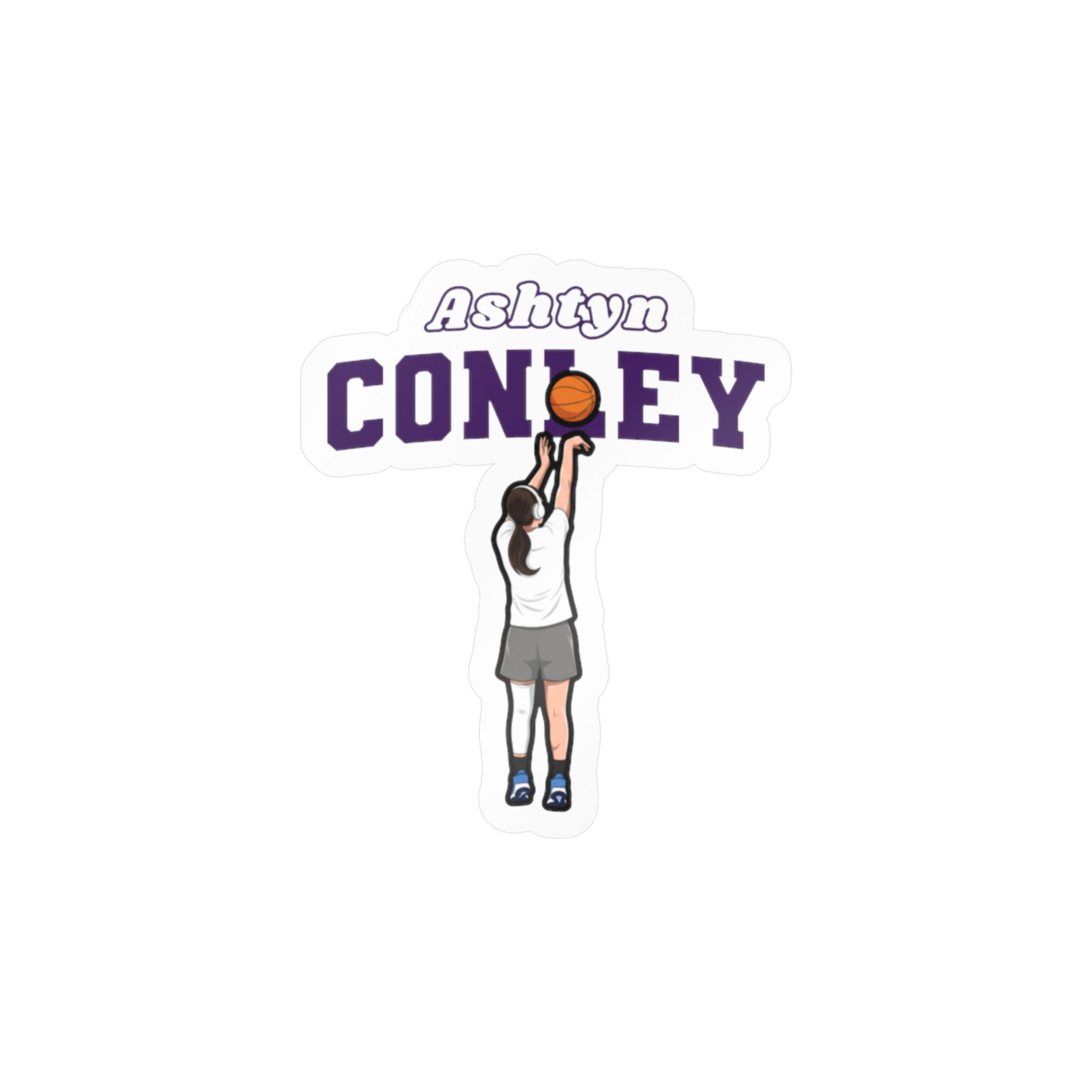 Vinyl Sticker — character_name_arch in Classic