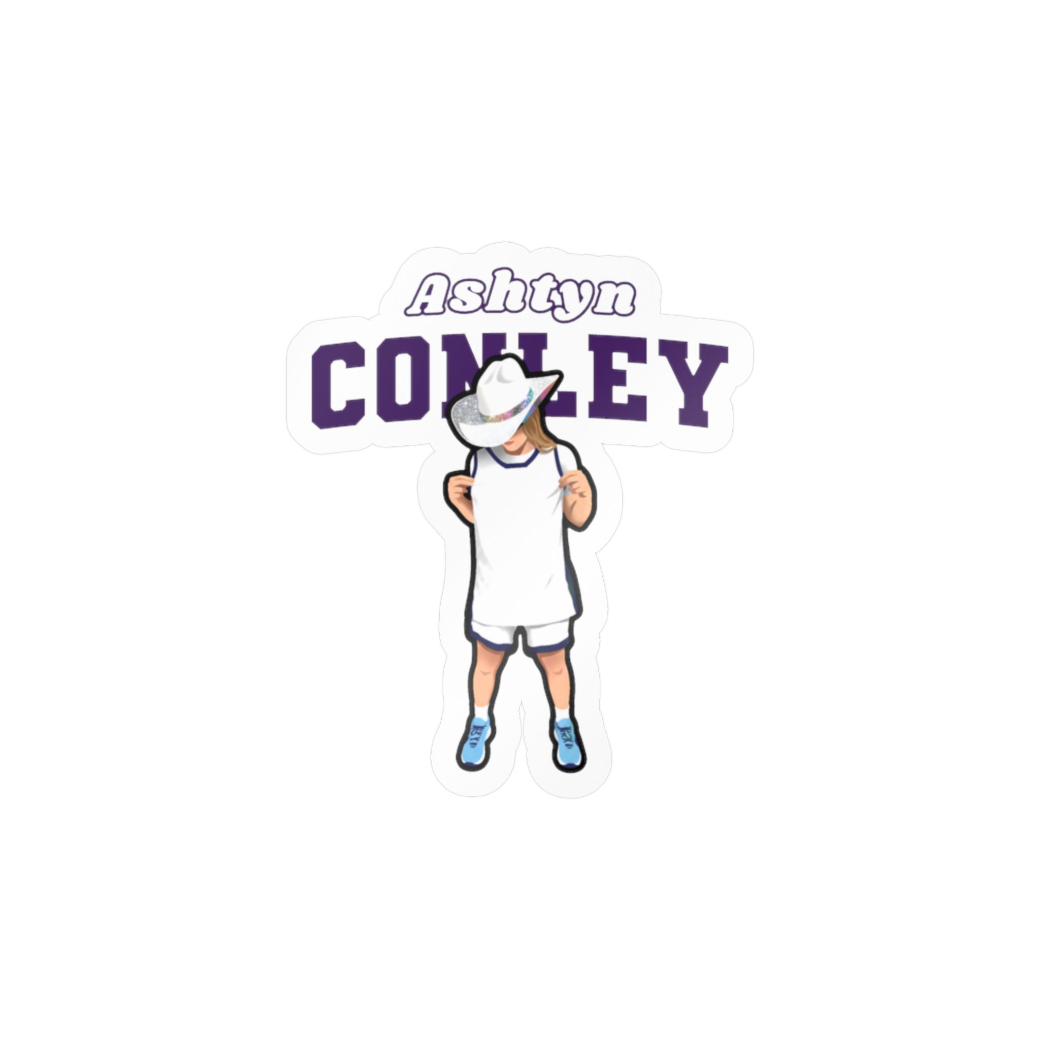Vinyl Sticker — character_name_arch in Classic