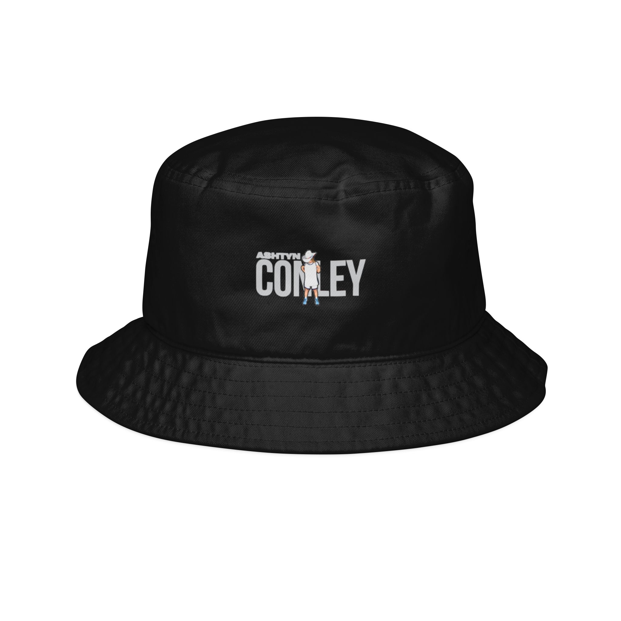 Bucket Hat — character_player_name in Black