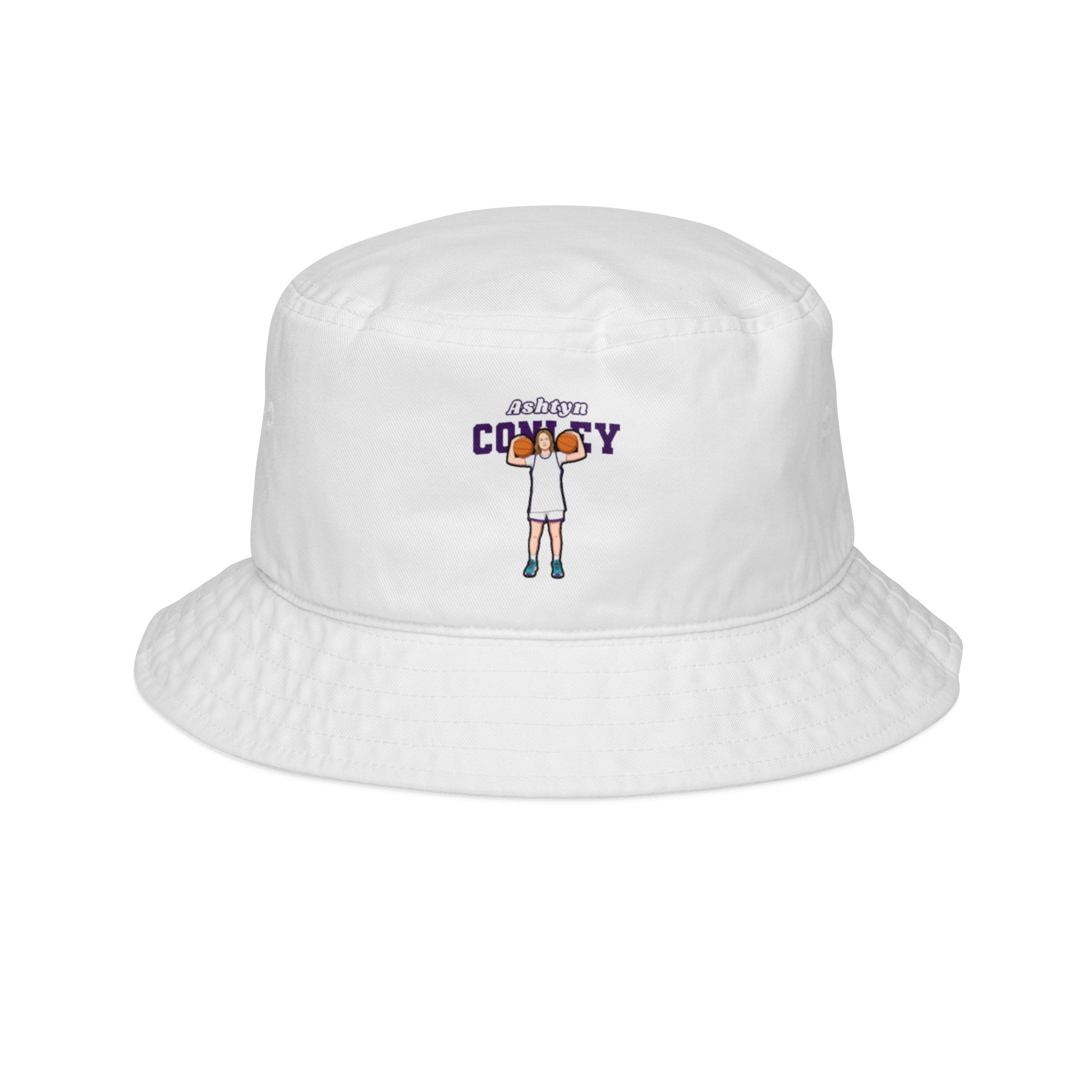 Bucket Hat — character_name_arch in White
