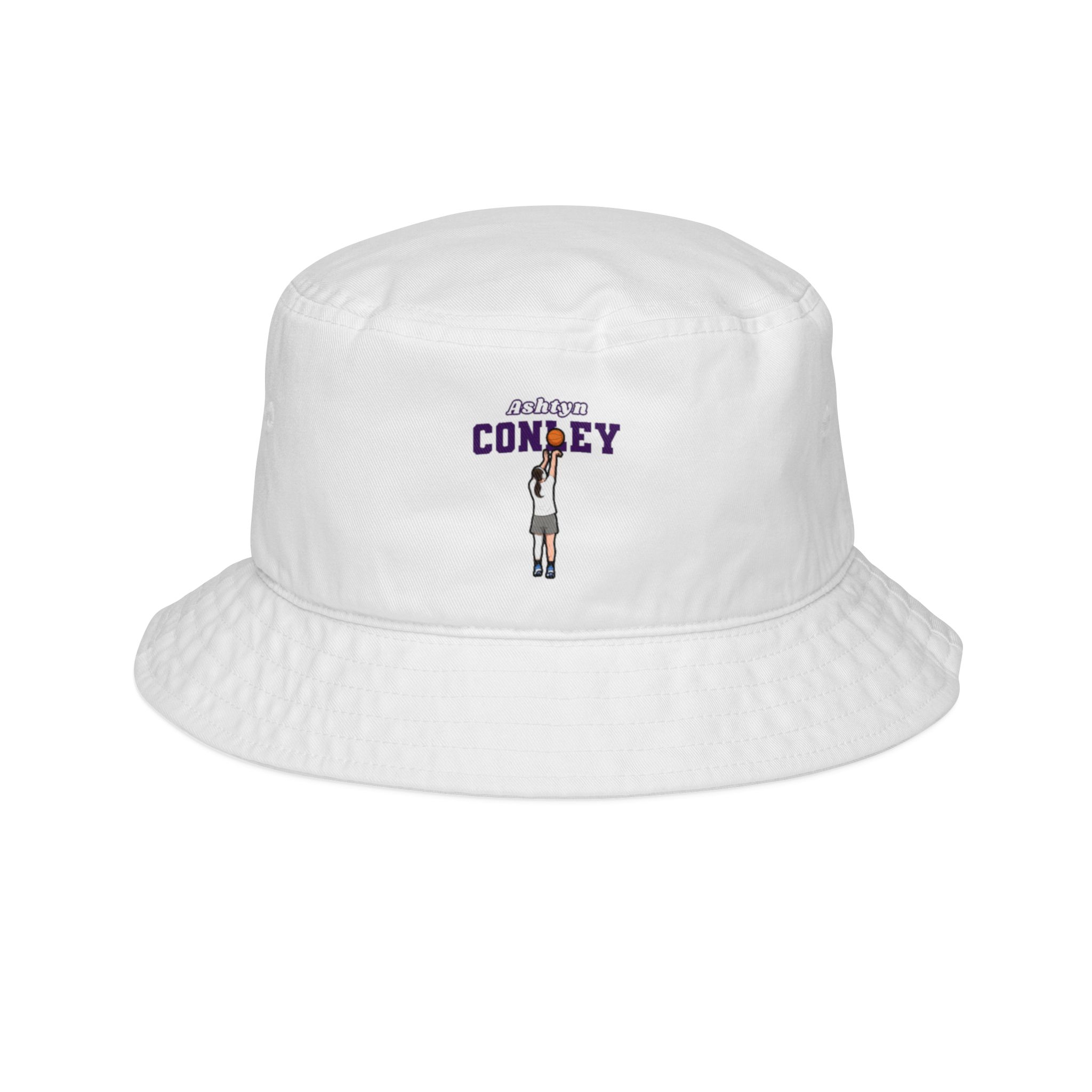 Bucket Hat — character_name_arch in White