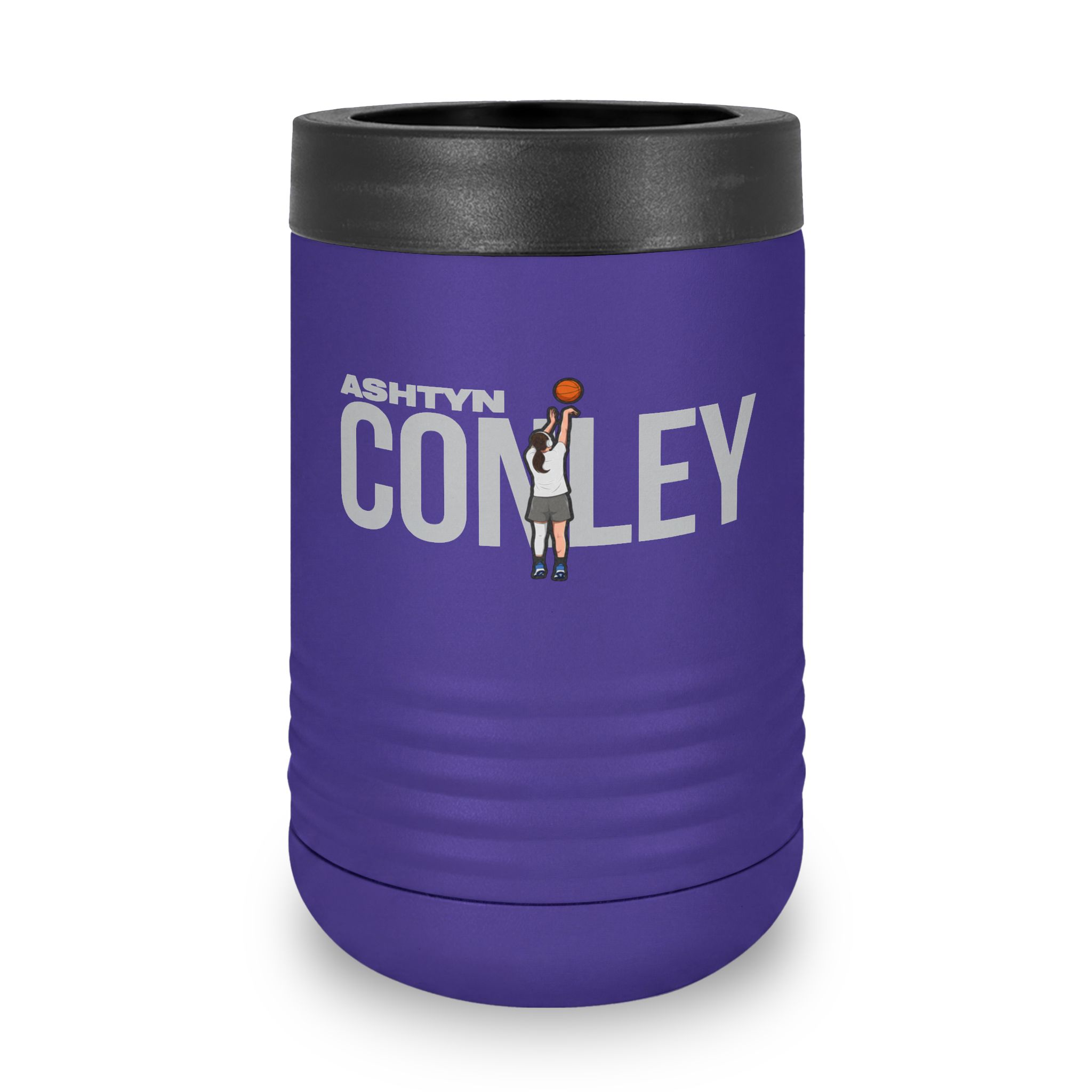 Stainless Can Cooler — character_player_name in Purple